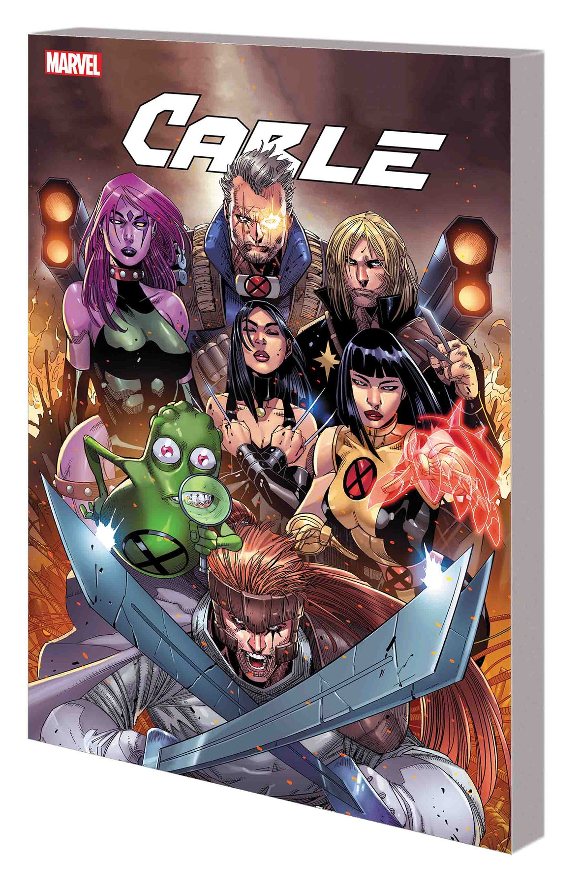 CABLE TP VOL 02 NEWER MUTANTS COVER