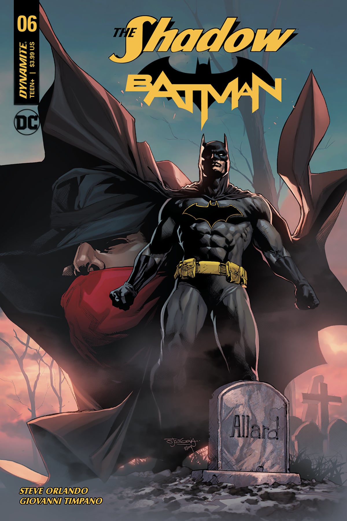 SHADOW BATMAN #6 (OF 6) CVR B SEGOVIA COVER
