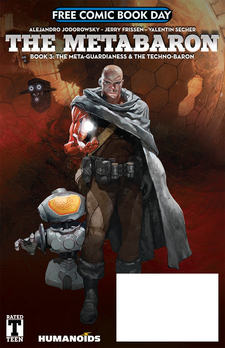 FCBD 2018 METABARON META GUARDIANESS AND TECHNO BARON COVER