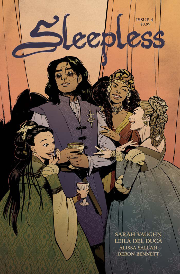 SLEEPLESS #4 CVR B DEL DUCA & SALLAH COVER