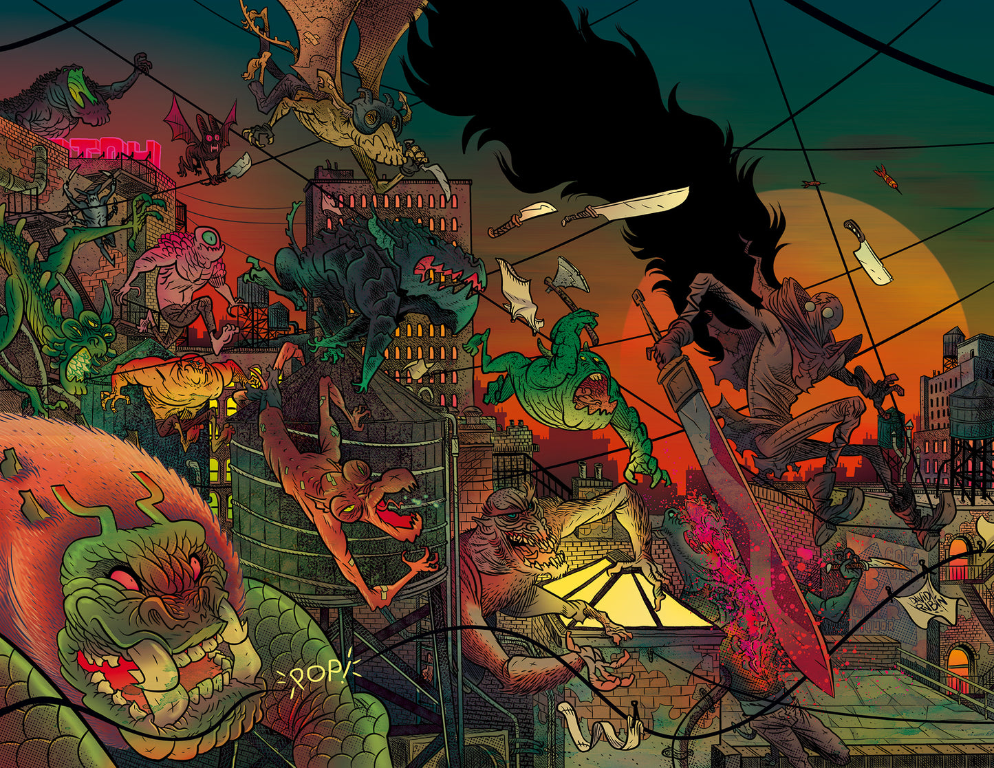 RUMBLE #4 CVR C VIRGIN WRAPAROUND (MR) COVER