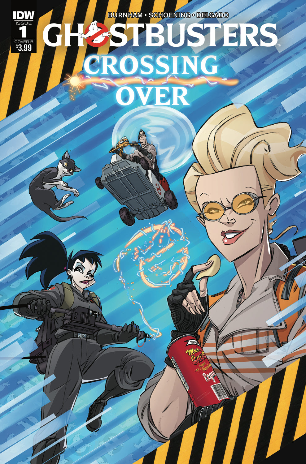 GHOSTBUSTERS CROSSING OVER #1 CVR B SCHOENING COVER
