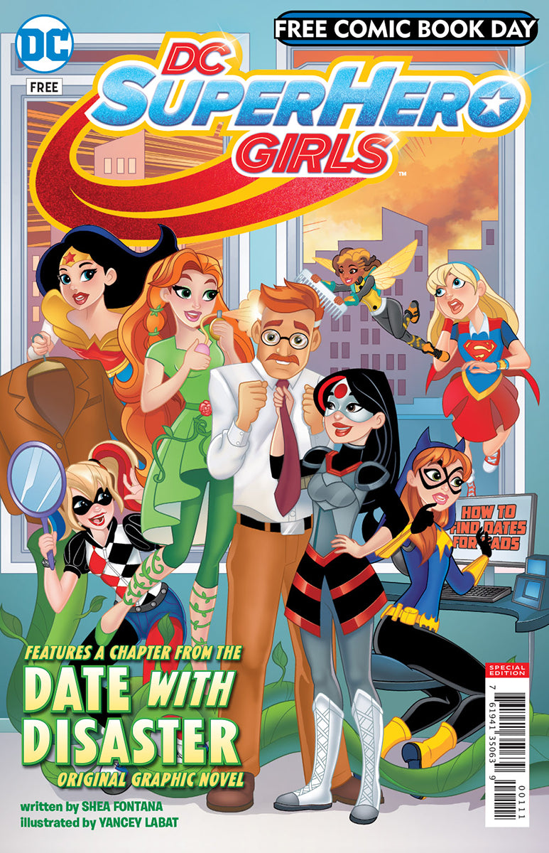 FCBD 2018 DC COMICS DC SUPER HERO GIRLS #1 COVER