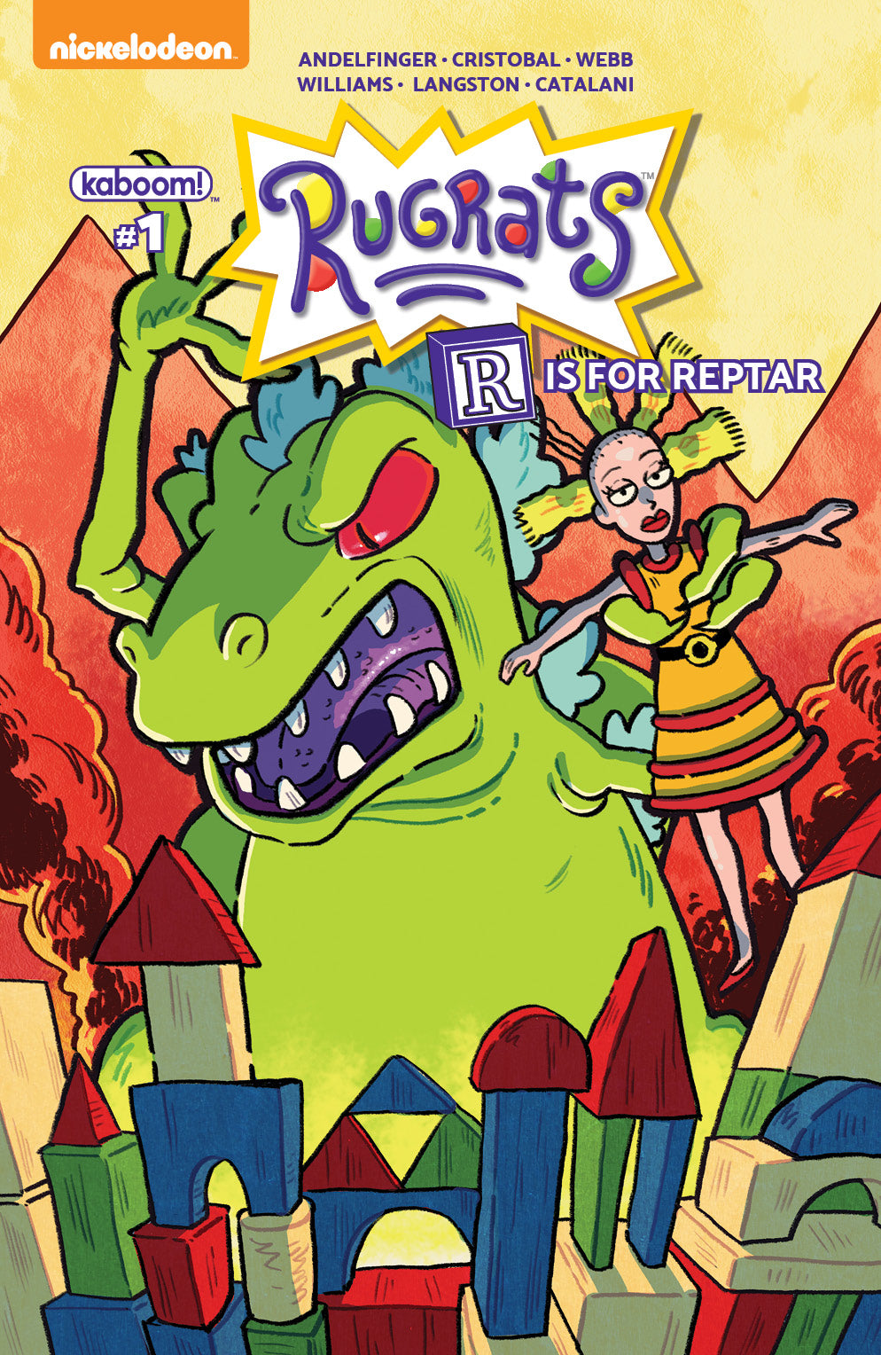 RUGRATS R IS FOR REPTAR 2018 SPECIAL #1 COVER