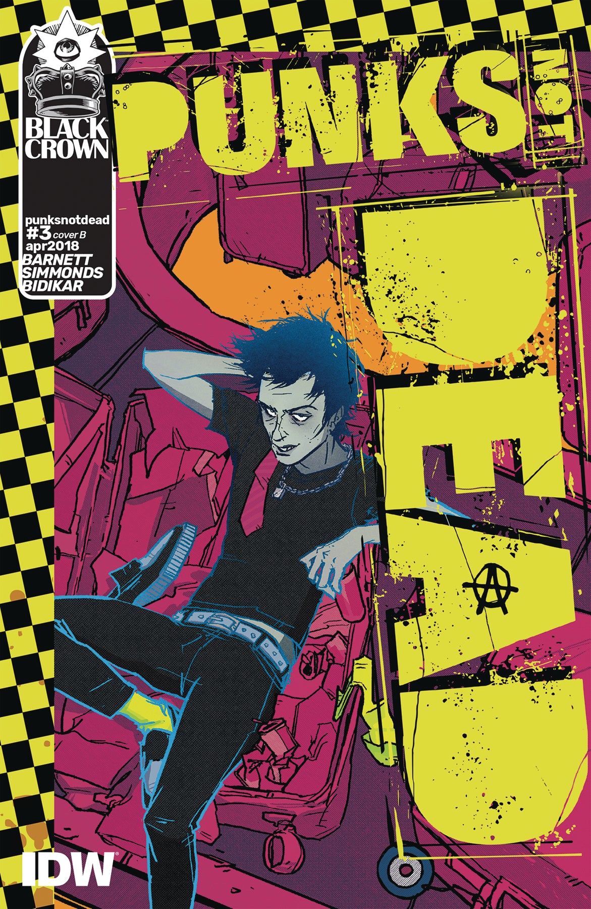PUNKS NOT DEAD #3 CVR B WU COVER