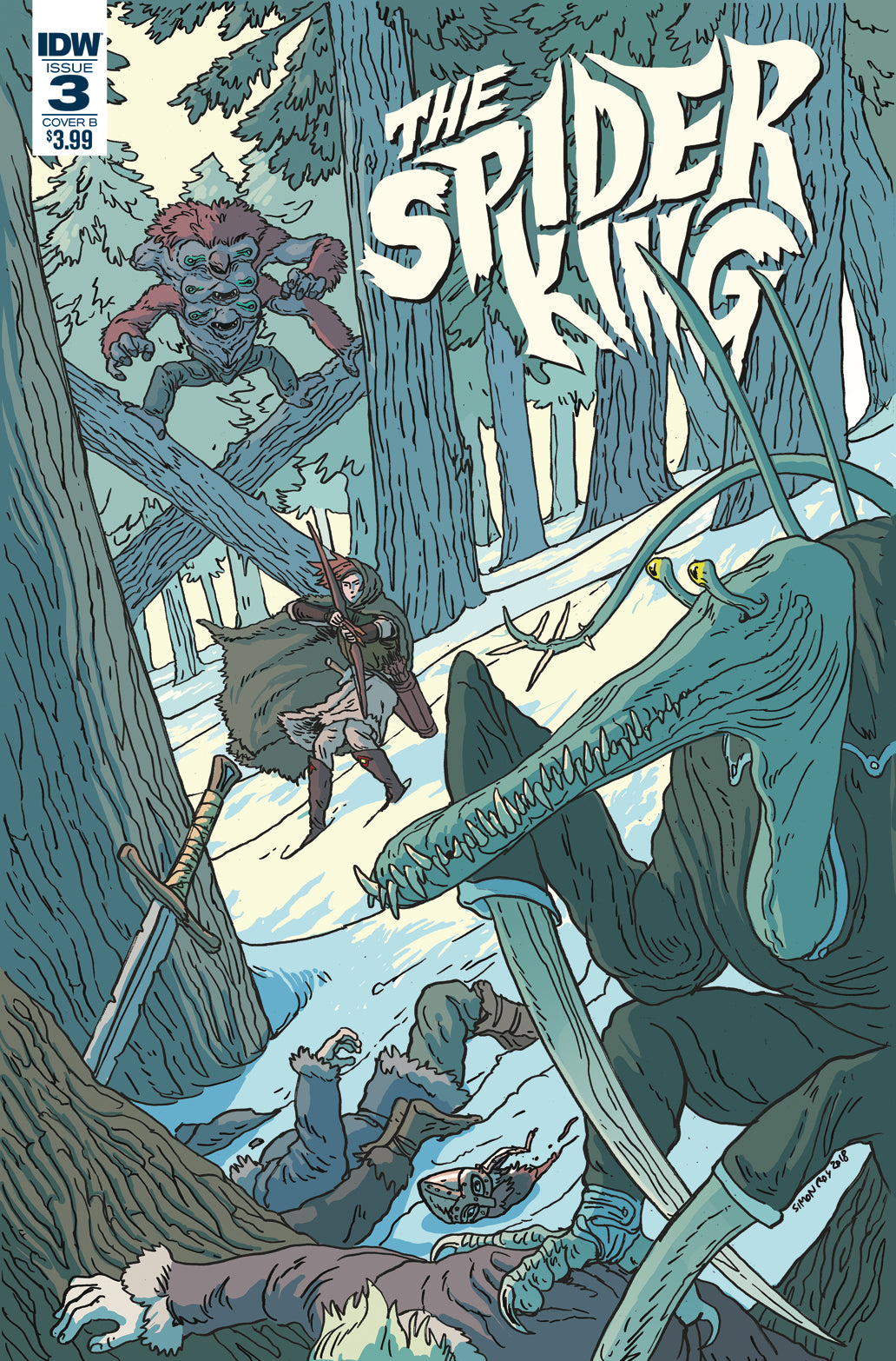 SPIDER KING #3 CVR B ROY COVER