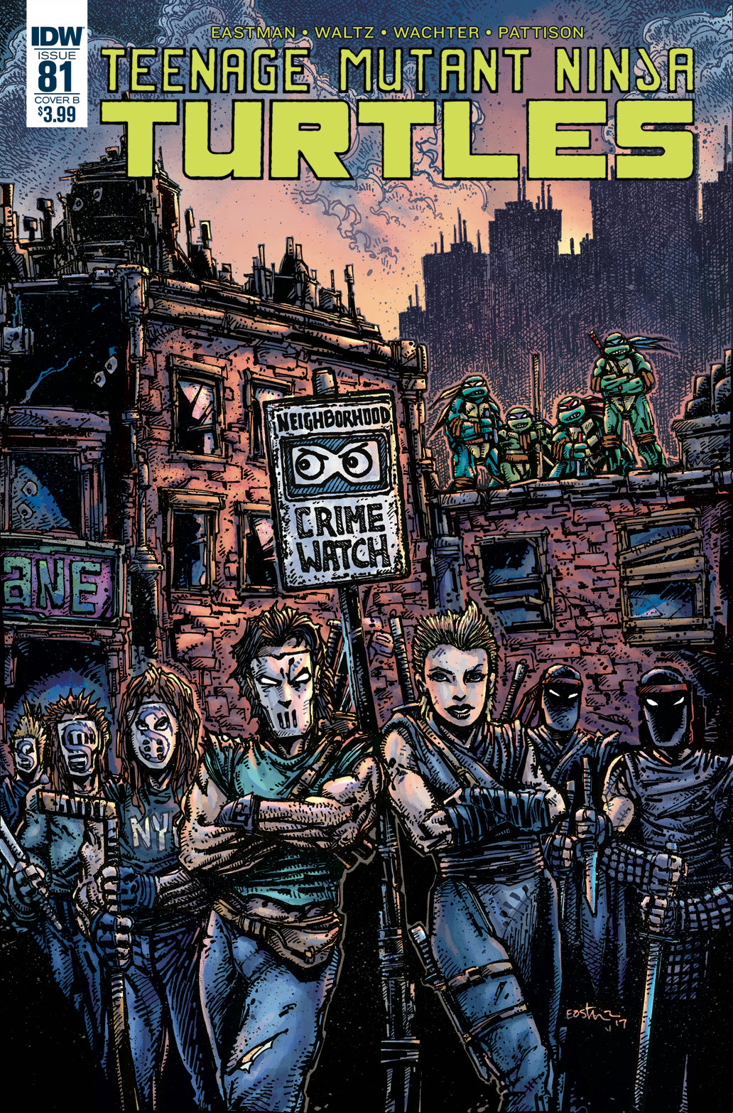 TMNT ONGOING #81 CVR B EASTMAN COVER