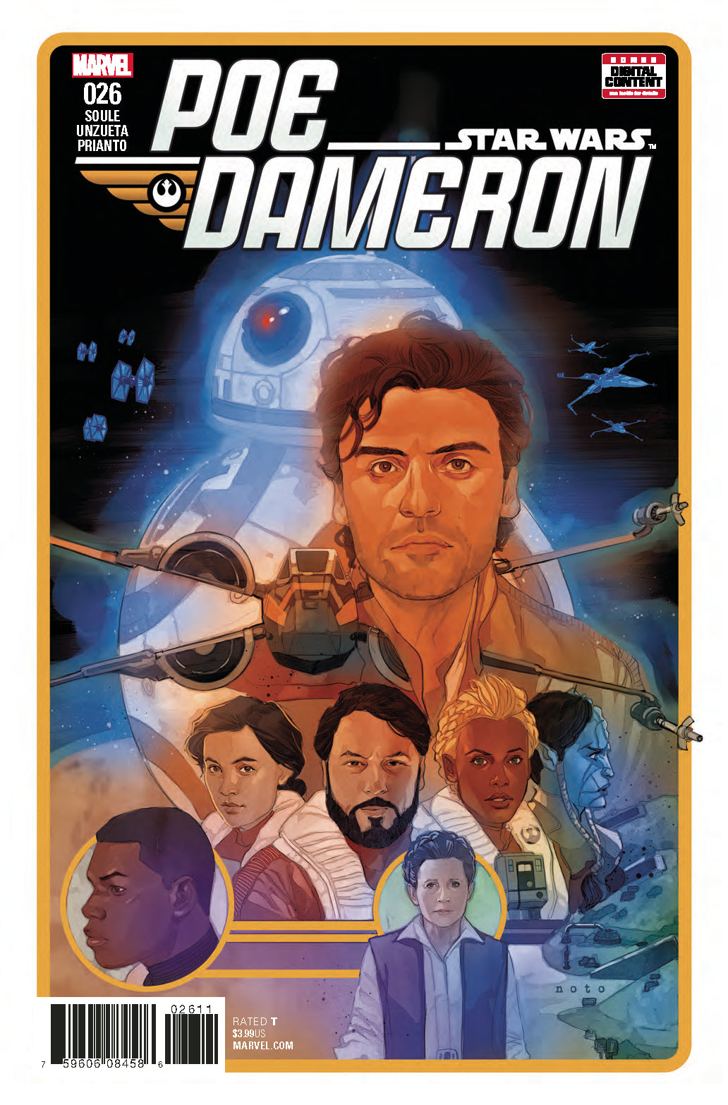 STAR WARS POE DAMERON #26 COVER