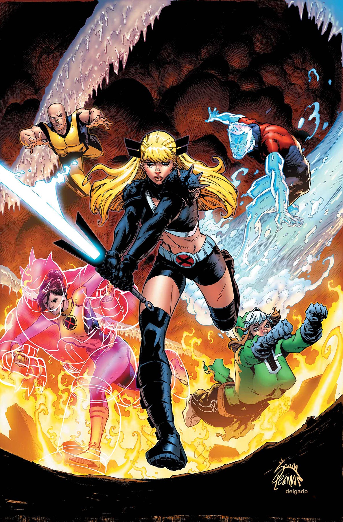 X-MEN GOLD #25 LEG COVER