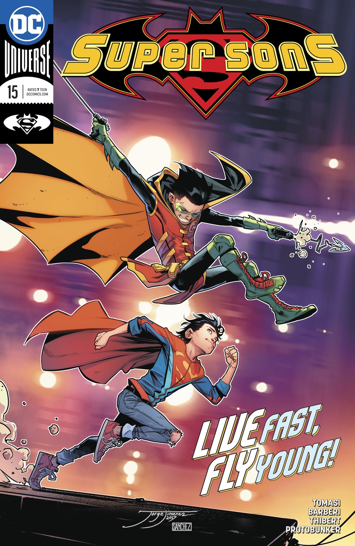 SUPER SONS #15 COVER