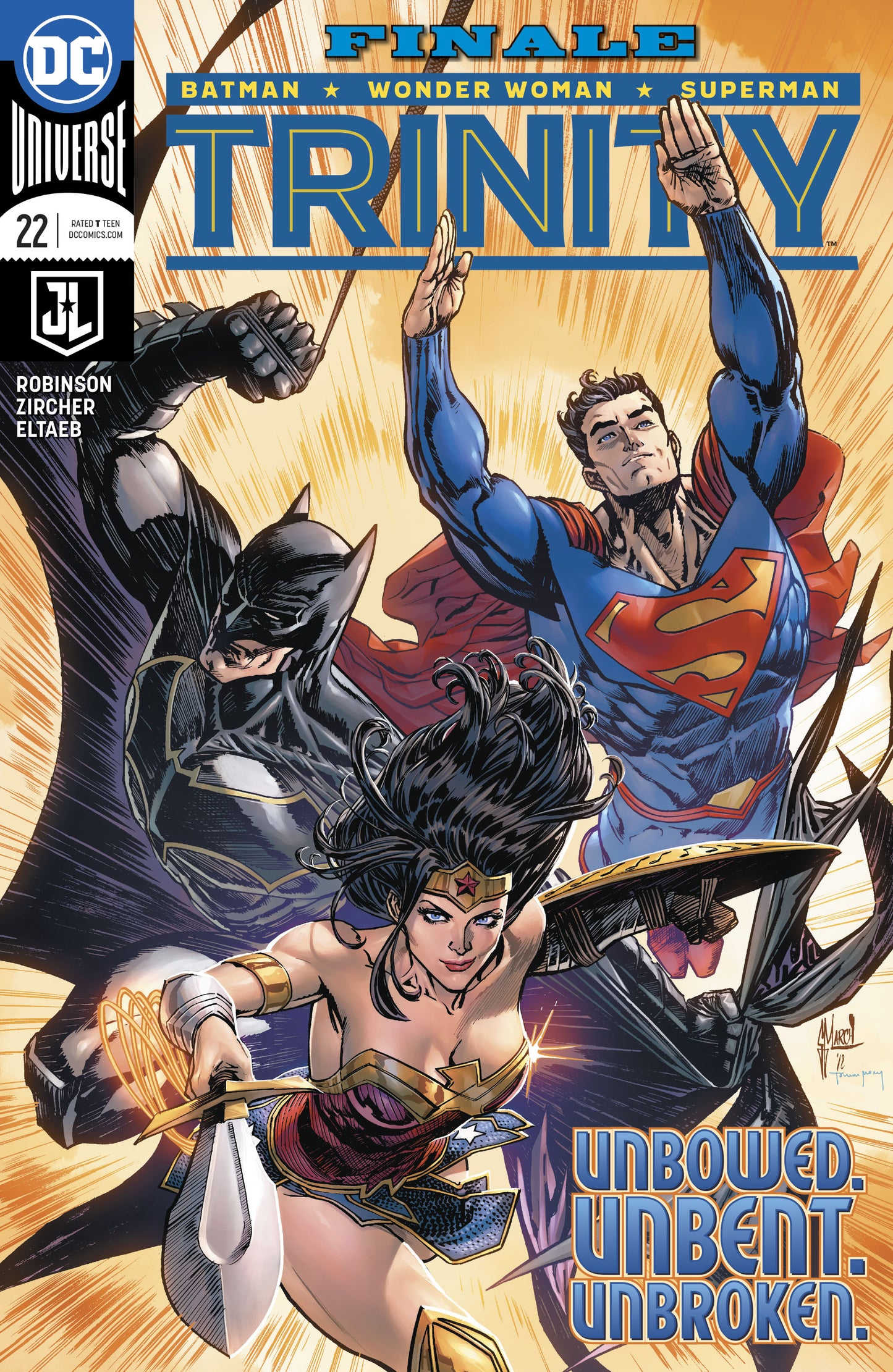 TRINITY #22 COVER
