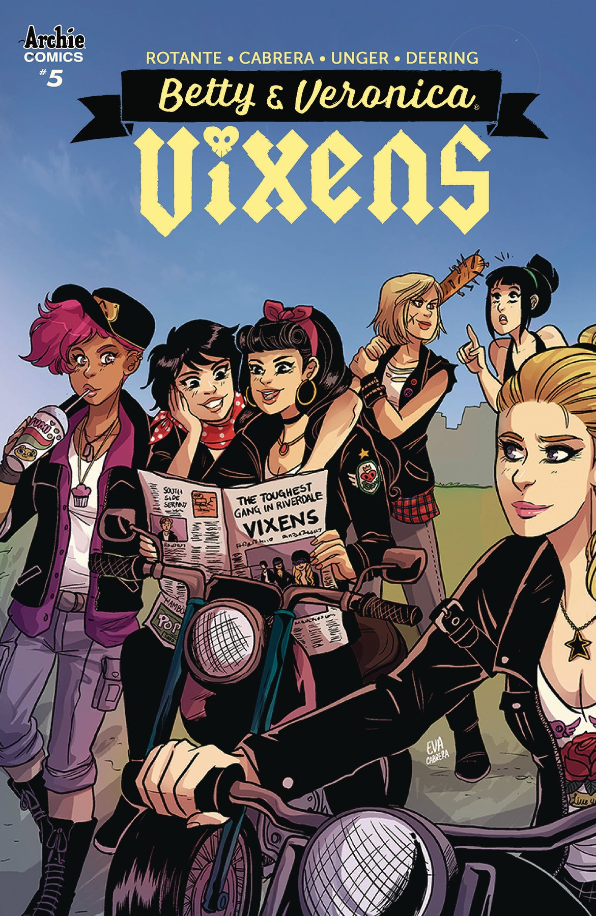 BETTY AND VERONICA VIXENS #5 CVR A EVA CABRERA COVER