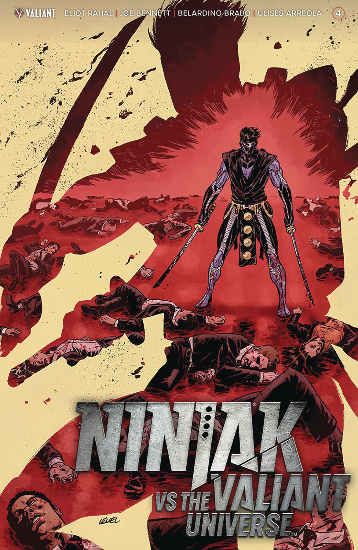 NINJAK VS VU #4 (OF 4) CVR A LEVEL COVER
