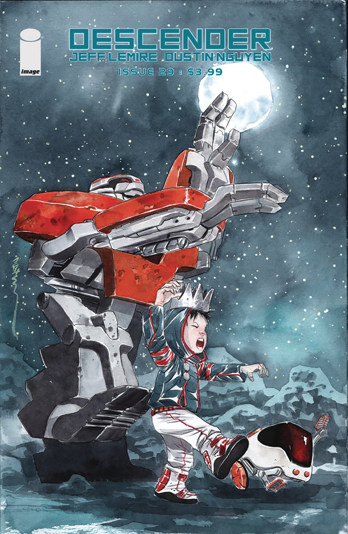 DESCENDER #29 CVR B LIL ROBOTVAR NGUYEN (MR) COVER