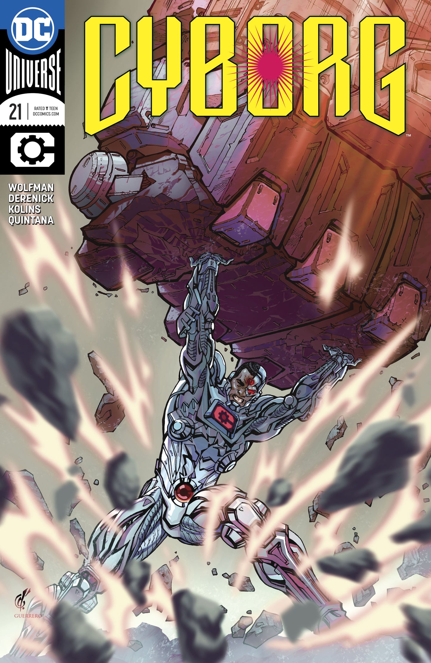 CYBORG #21 VAR ED COVER