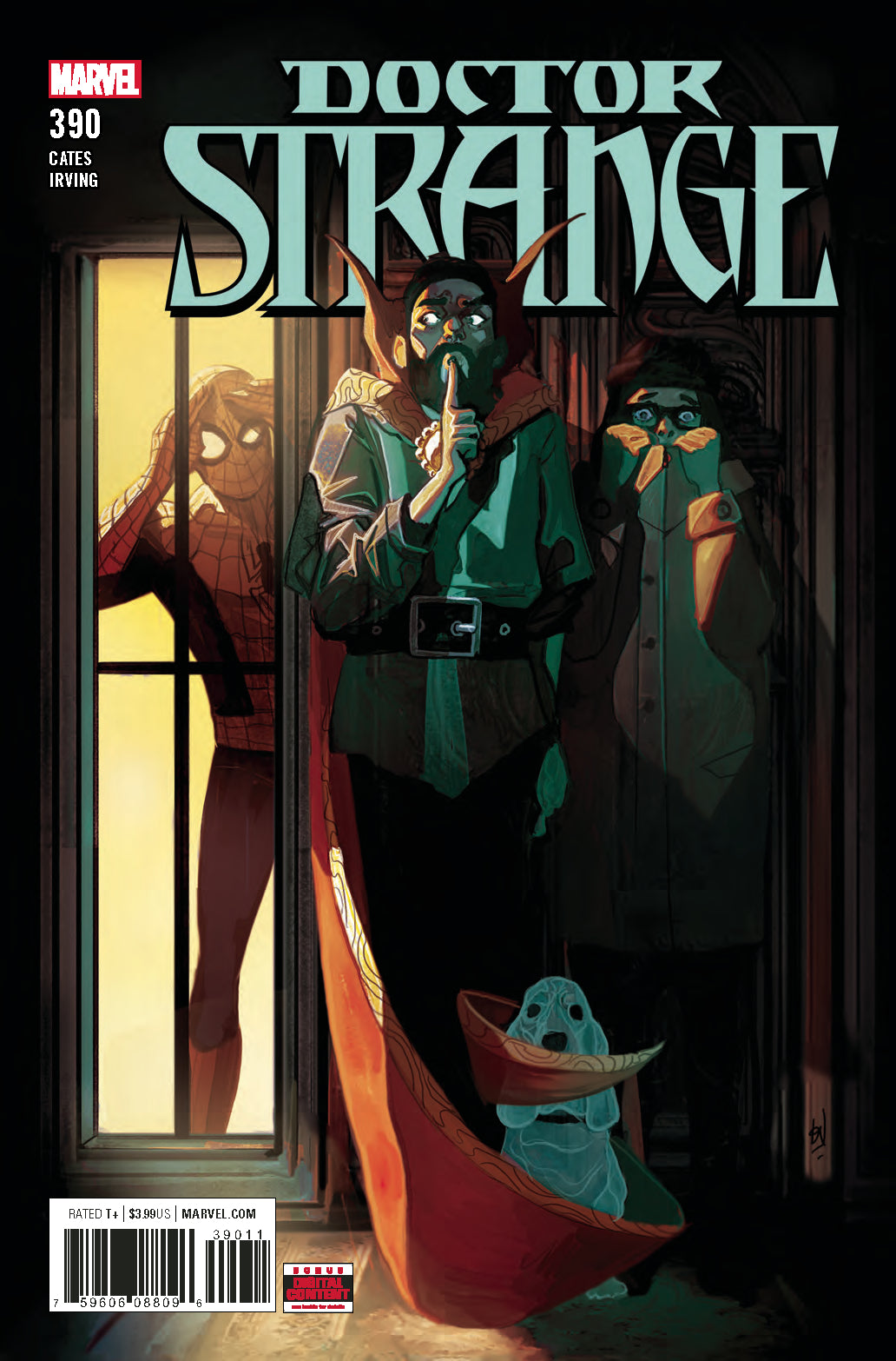 DOCTOR STRANGE #390 LEG COVER