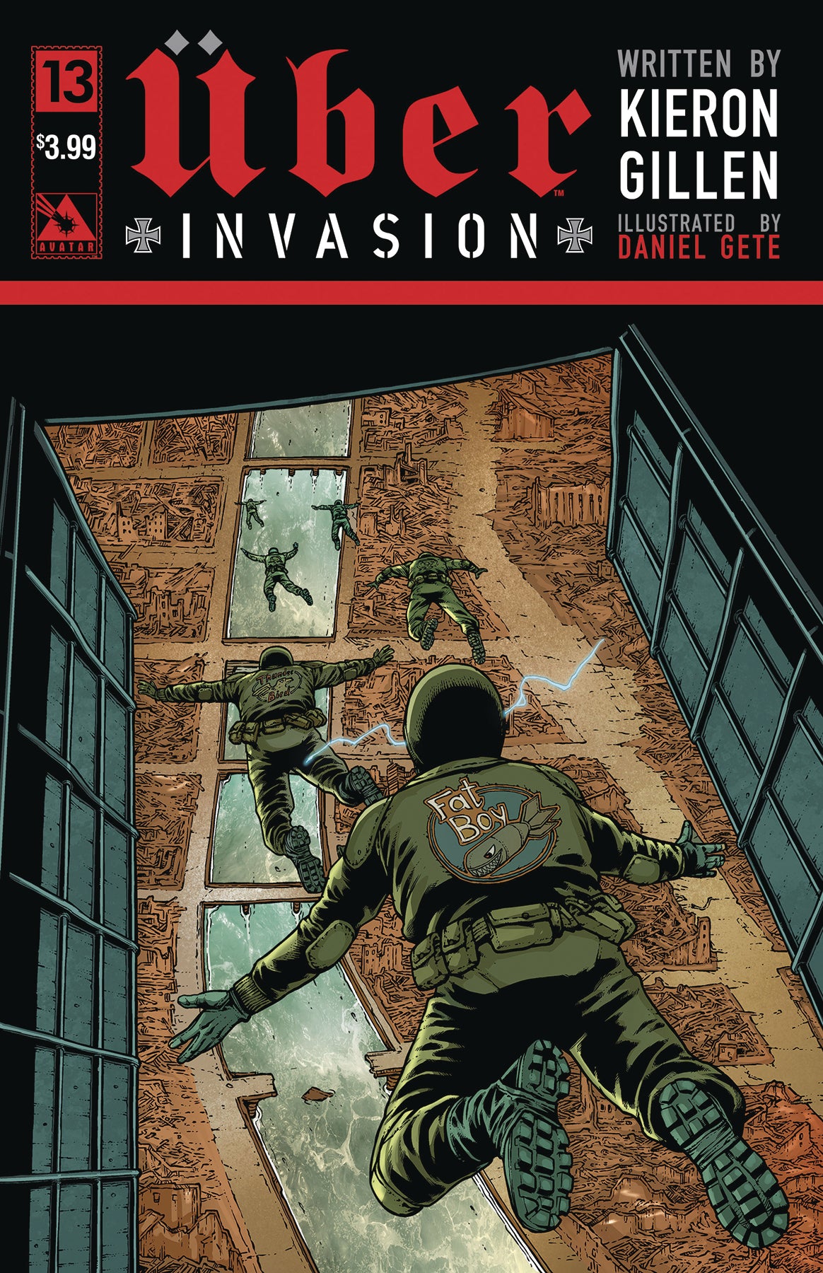 UBER INVASION #13 (MR) COVER
