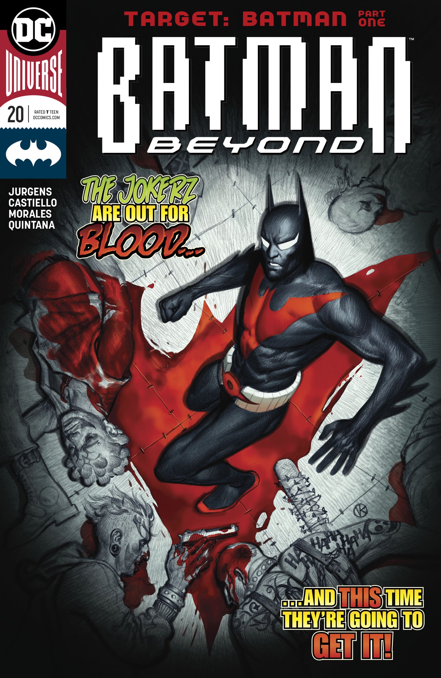 BATMAN BEYOND #20 COVER