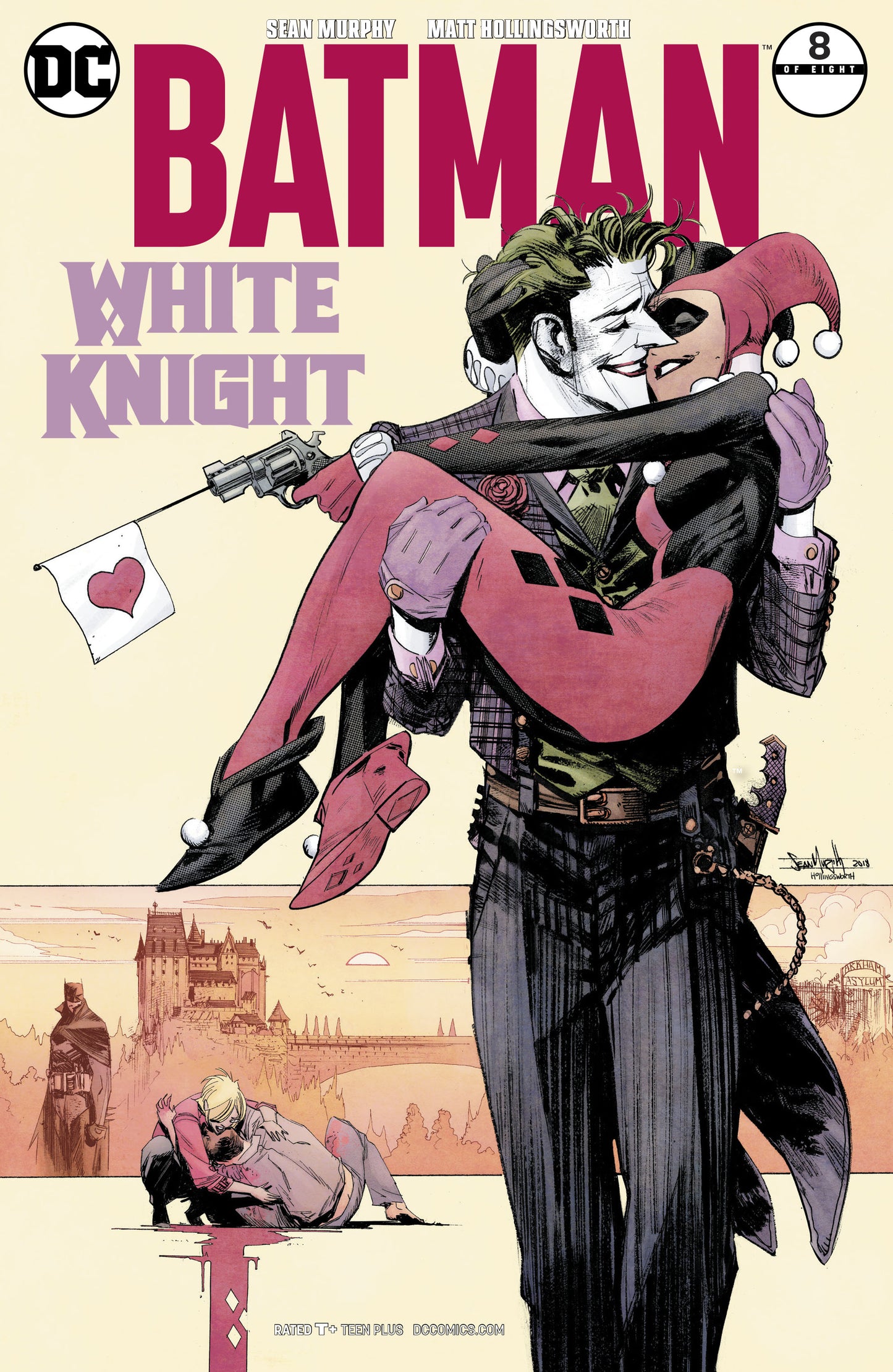 BATMAN WHITE KNIGHT #8 (OF 8) VAR ED COVER