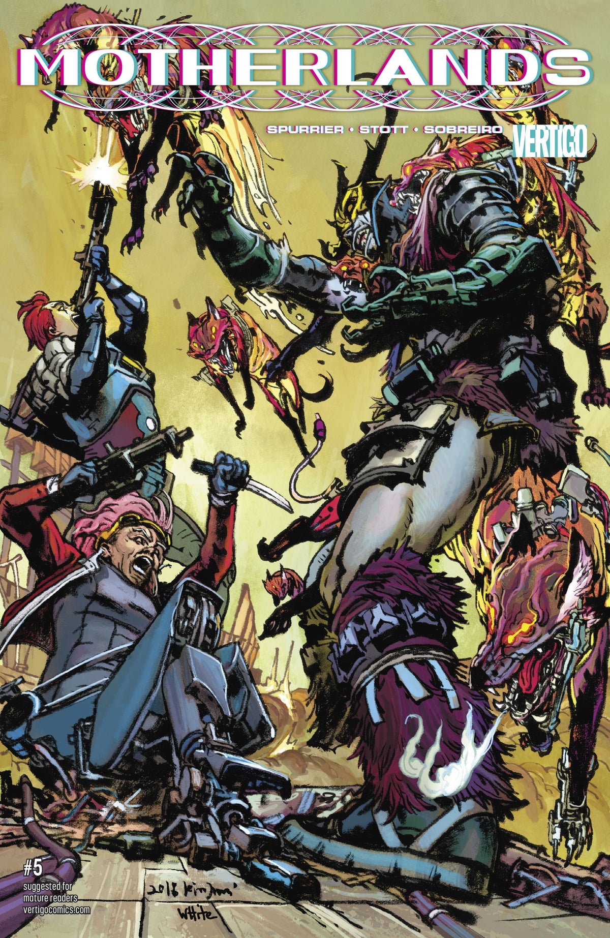 MOTHERLANDS #5 (OF 6) VAR ED (MR) COVER