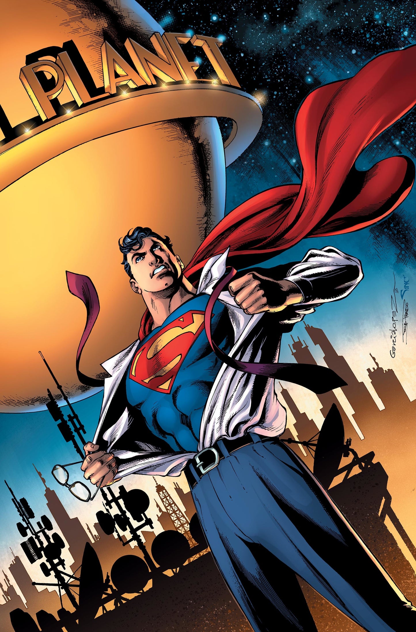 DC NATION #0 SUPERMAN VAR ED COVER