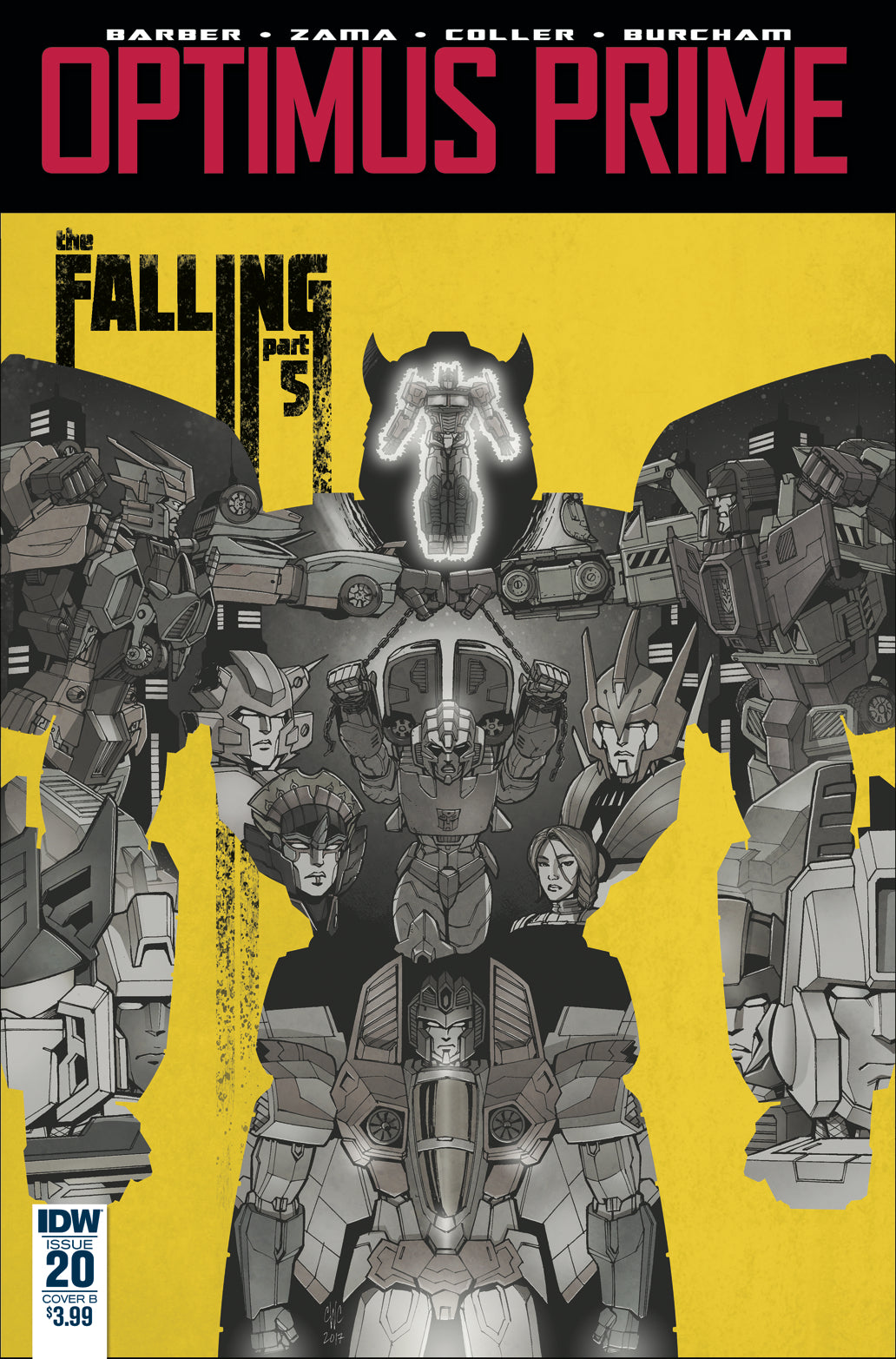 OPTIMUS PRIME #20 CVR B COLLER COVER