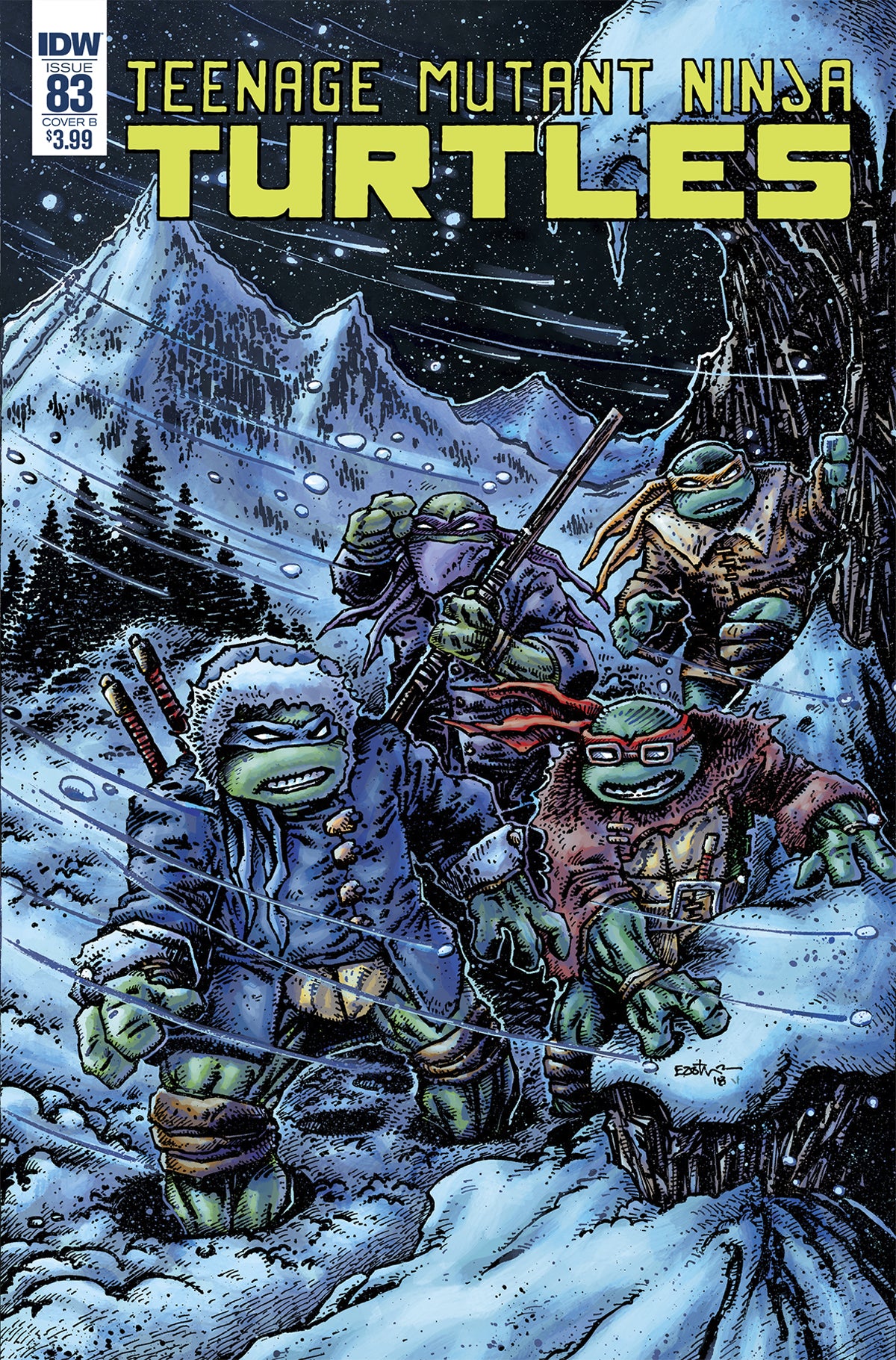 TMNT ONGOING #83 CVR B EASTMAN COVER