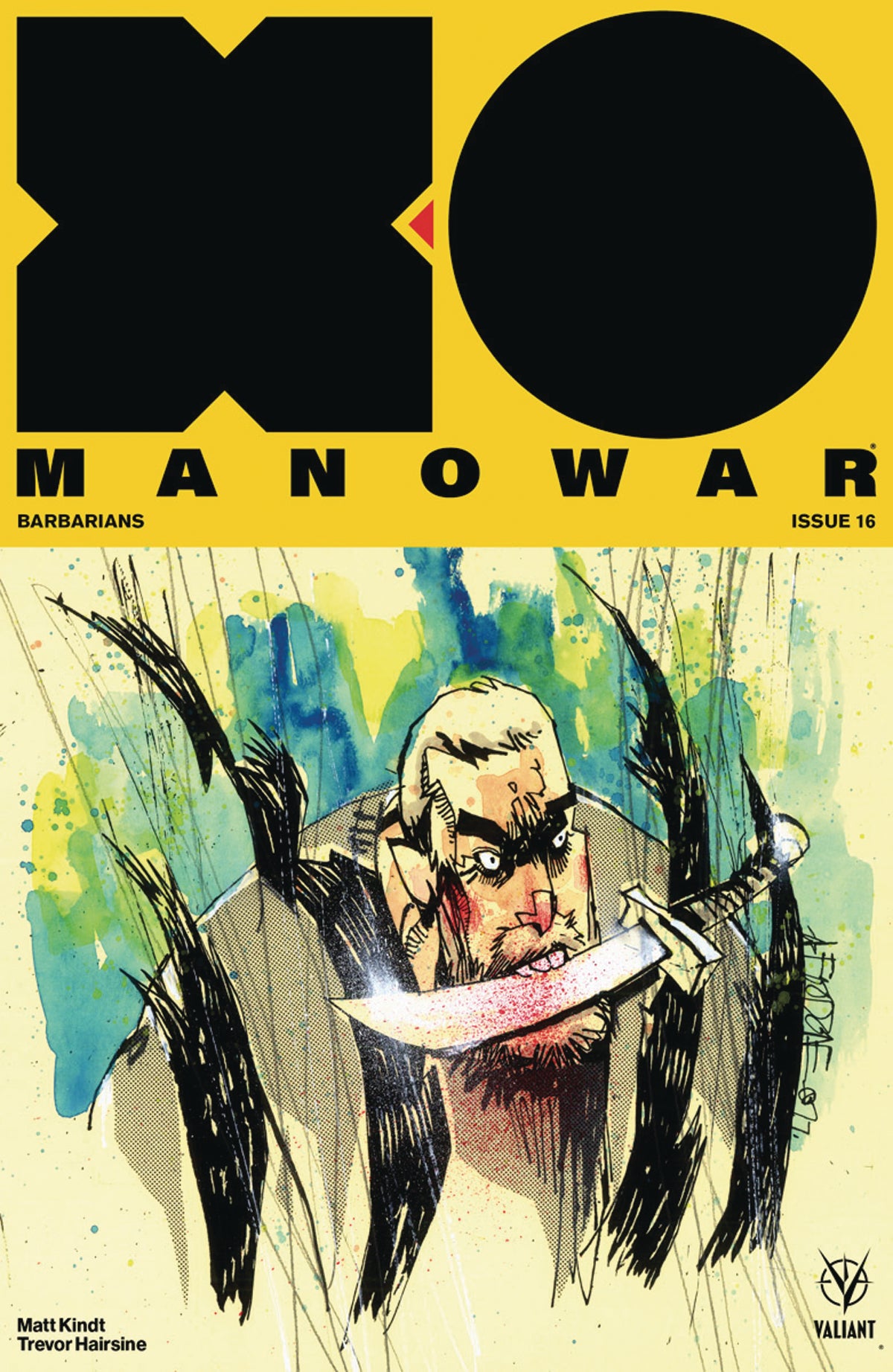 X-O MANOWAR (2017) #16 CVR B MAHFOOD COVER