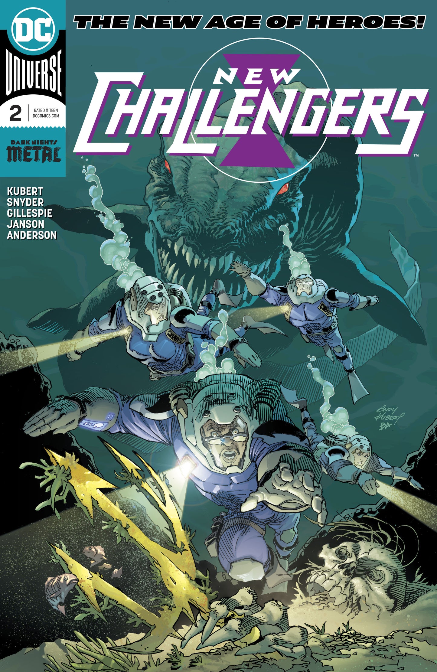 NEW CHALLENGERS #2 (OF 6) COVER