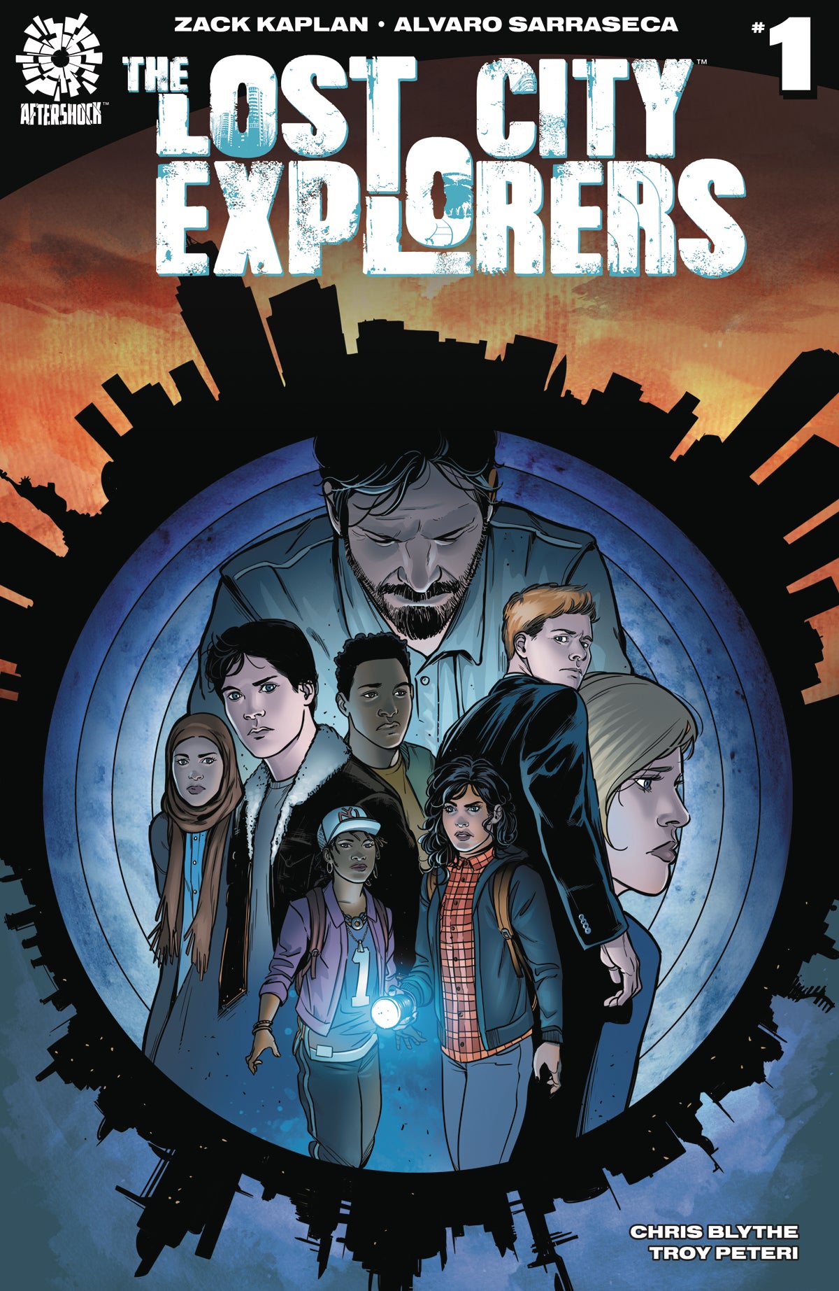 LOST CITY EXPLORERS #1 CVR B SARRASECA COVER