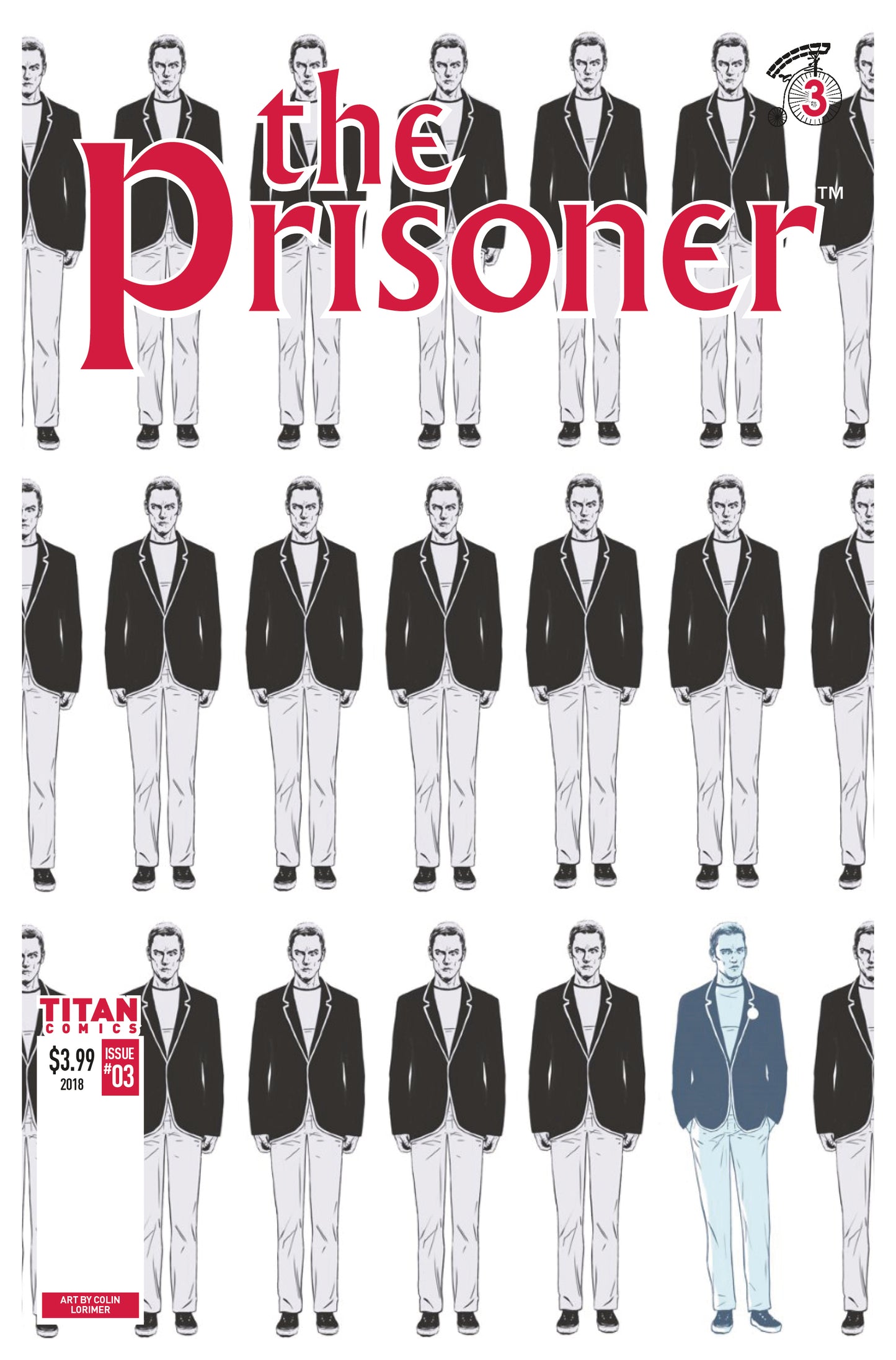 PRISONER #3 (OF 4) CVR A LORIMER COVER