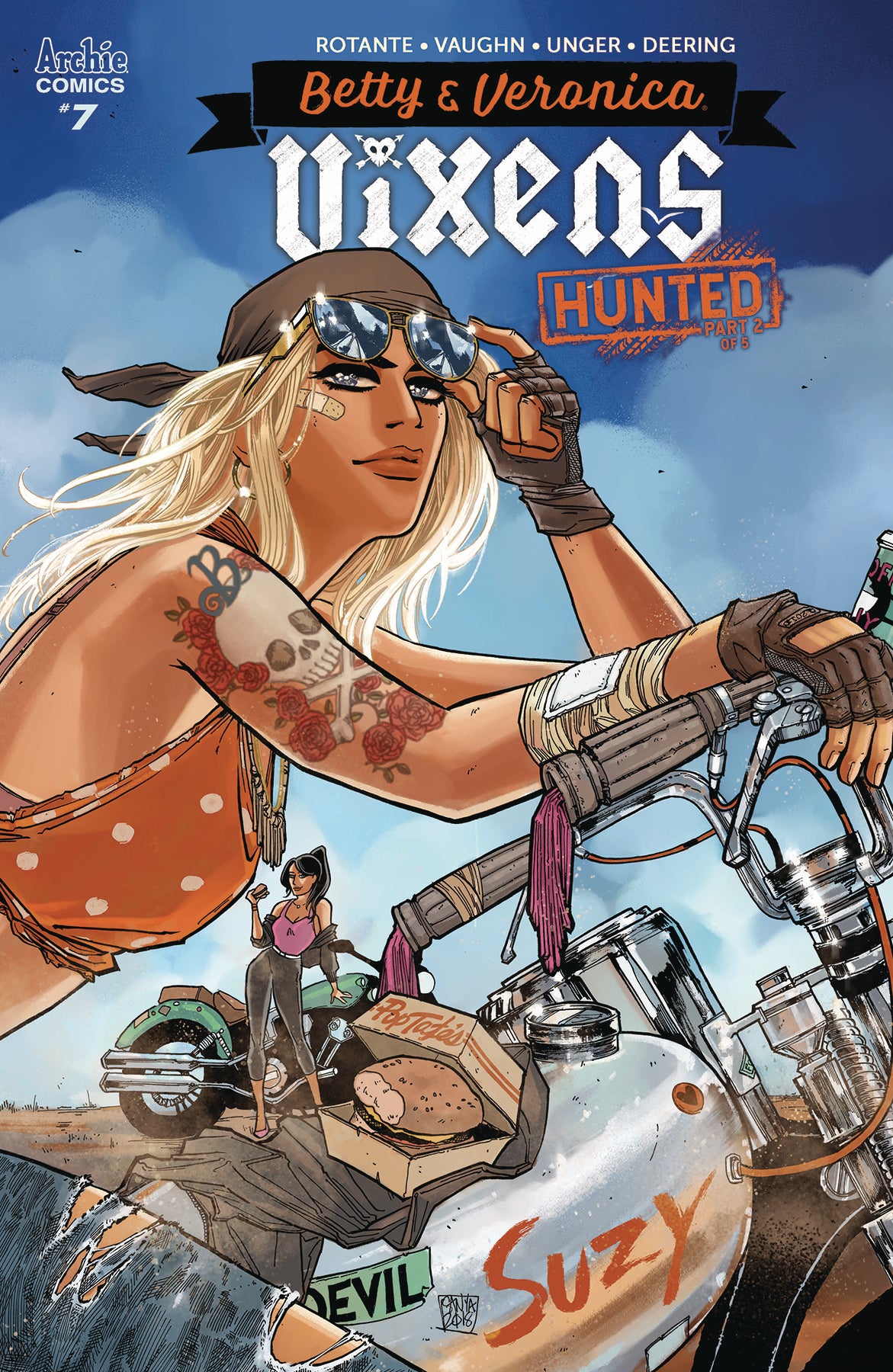 BETTY AND VERONICA VIXENS #7 (OF 10) CVR B ANWAR COVER
