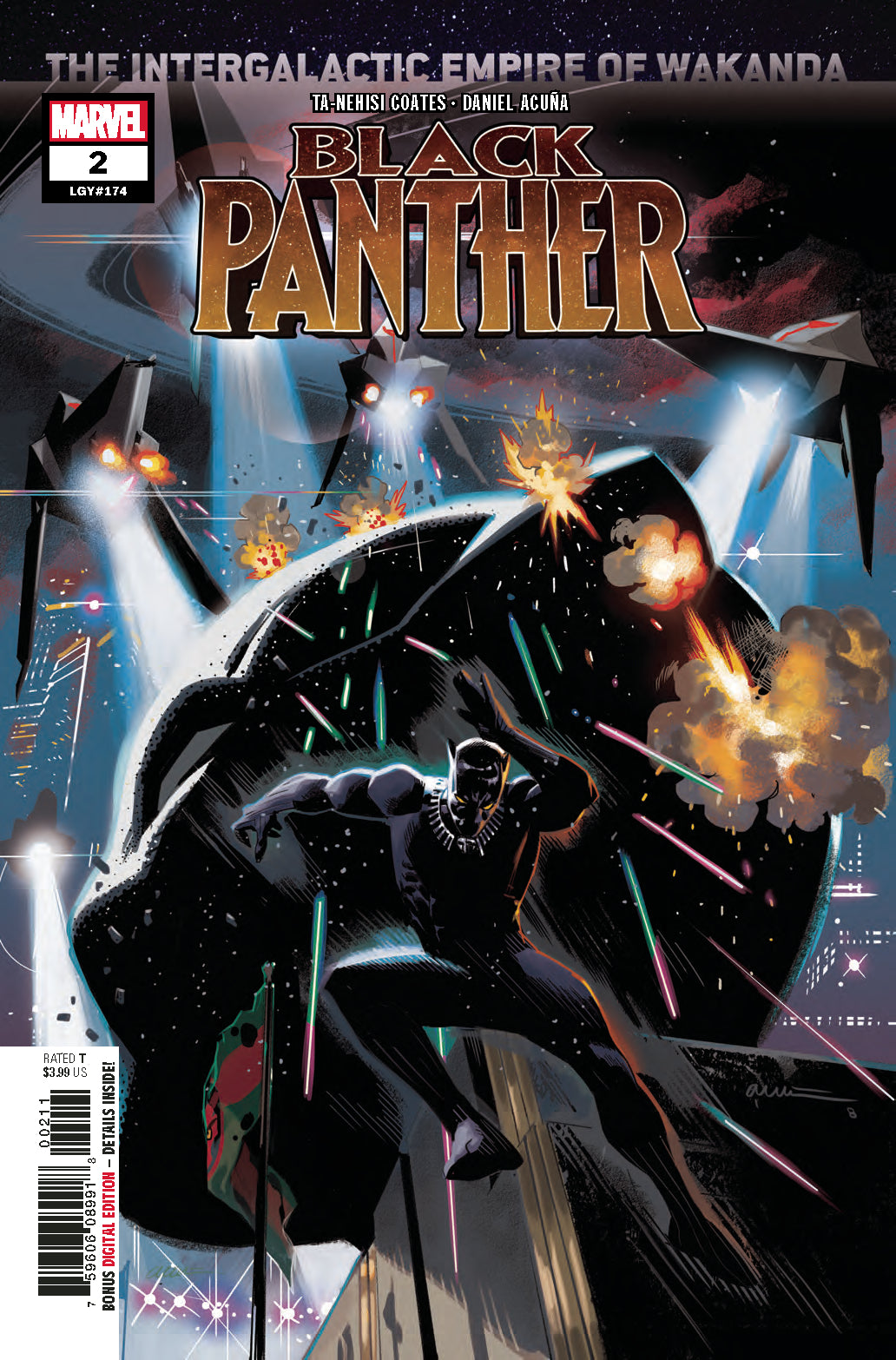 BLACK PANTHER #2 2018 COVER