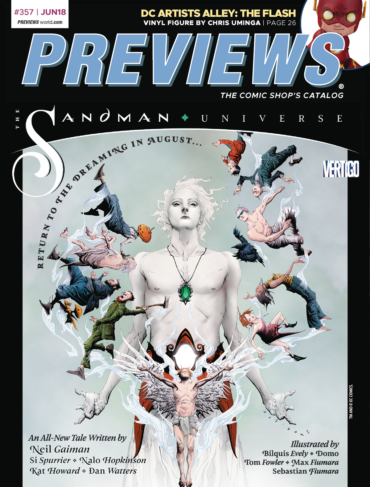 PREVIEWS #357 JUNE 2018 COVER