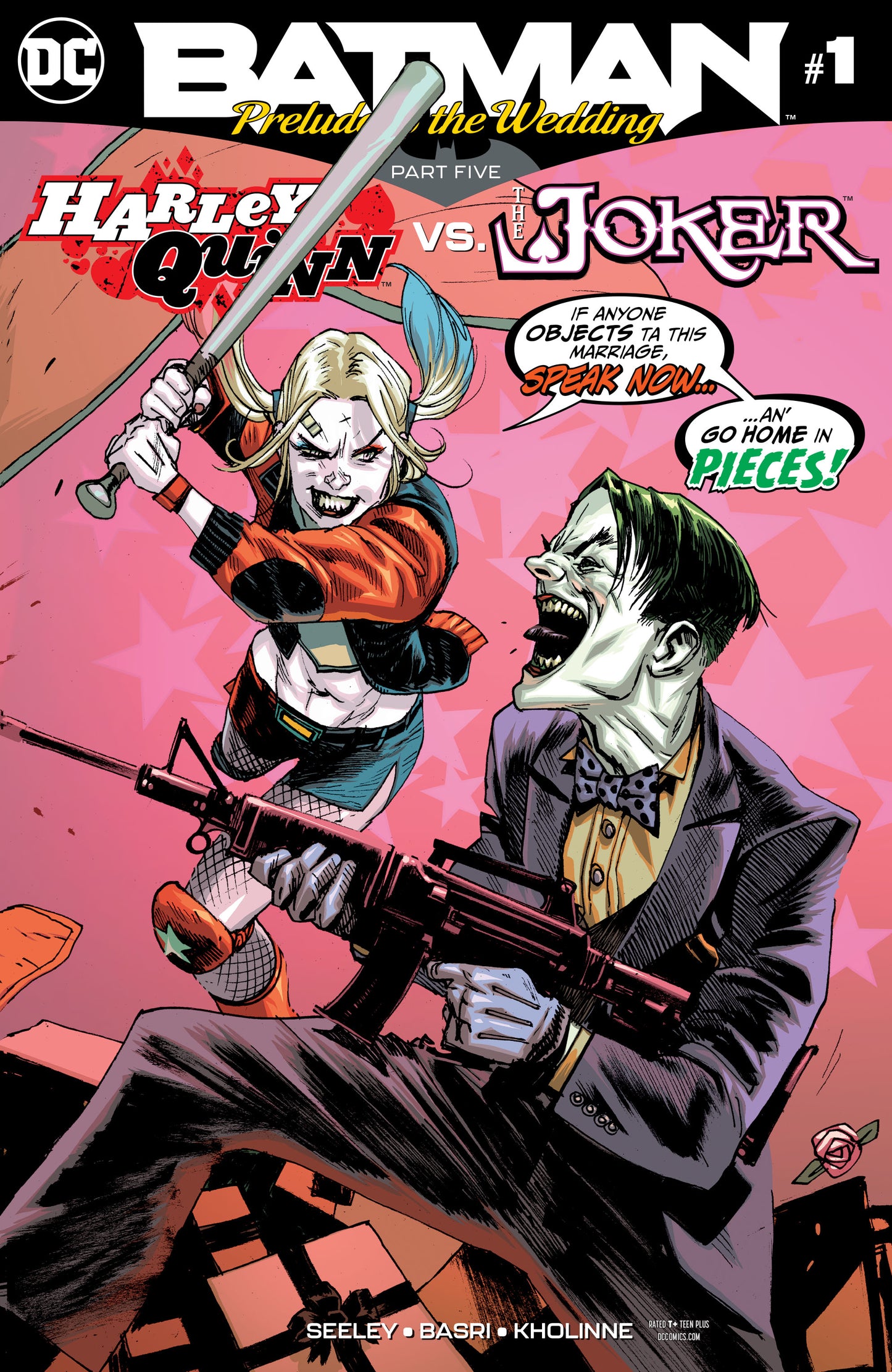 BATMAN PRELUDE TO THE WEDDING HARLEY VS JOKER #1 COVER