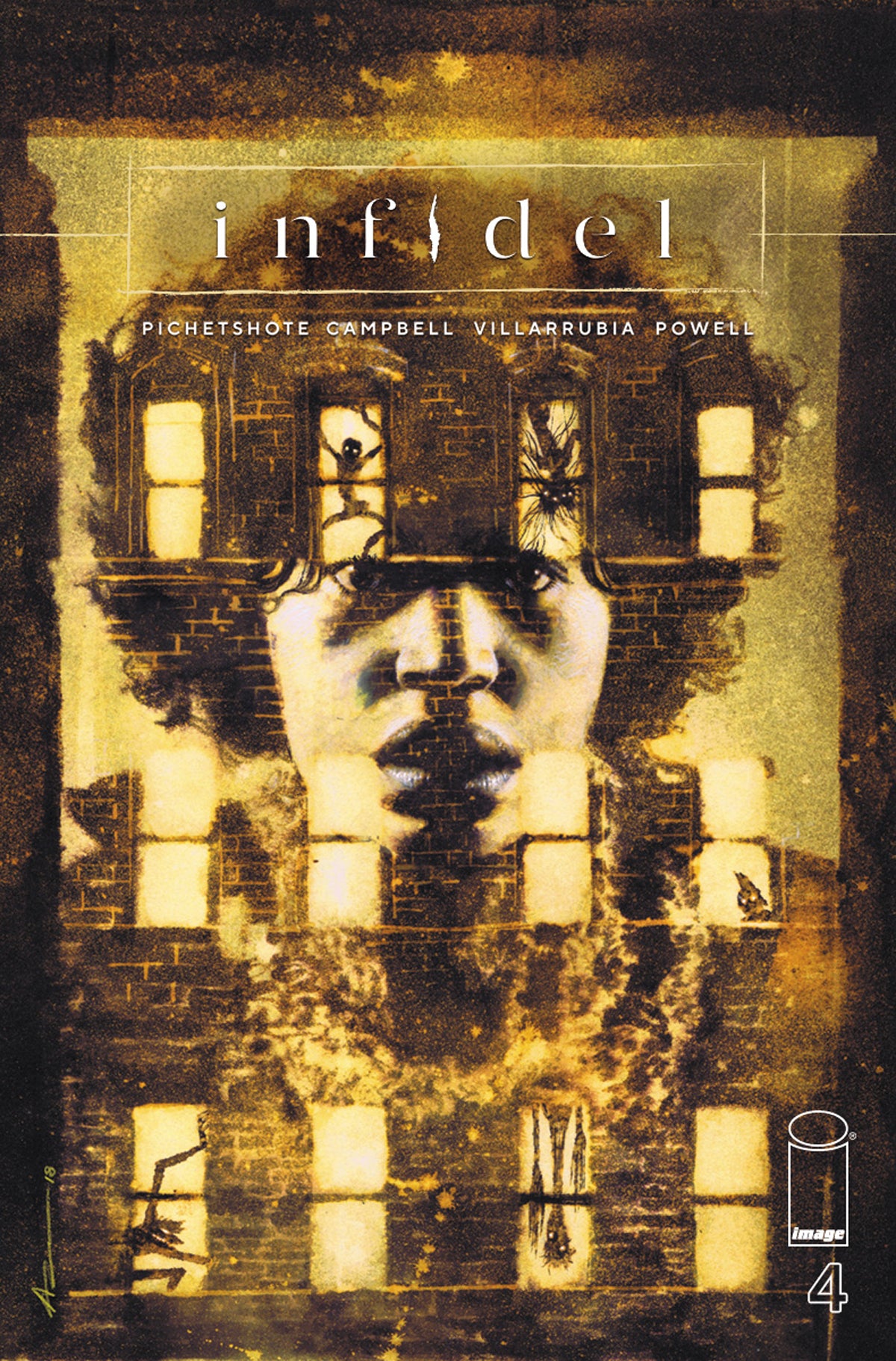 INFIDEL #4 (OF 5) CVR A CAMPBELL (MR) COVER