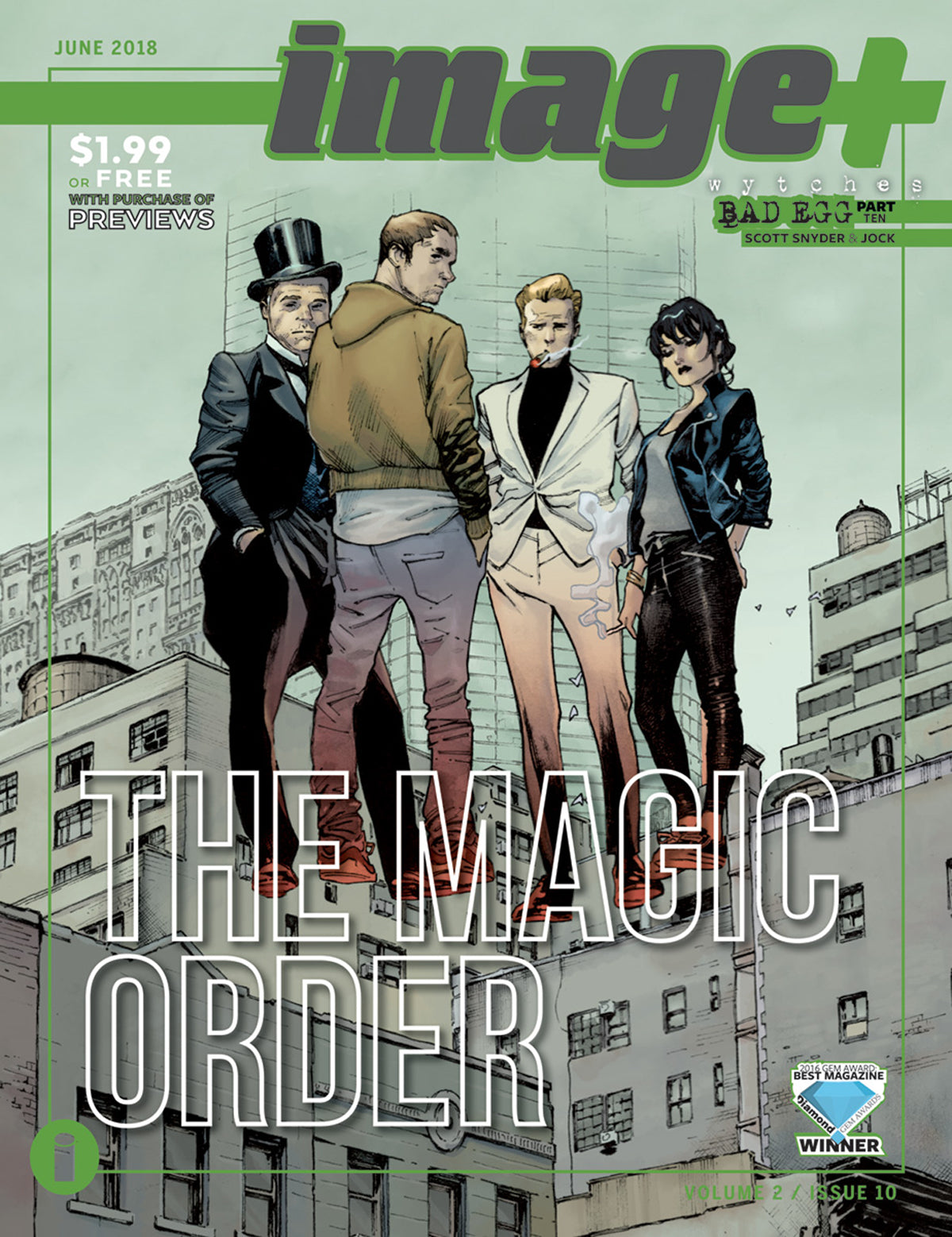 IMAGE PLUS #10 (WYTCHES THE BAD EGG PT 10) COVER