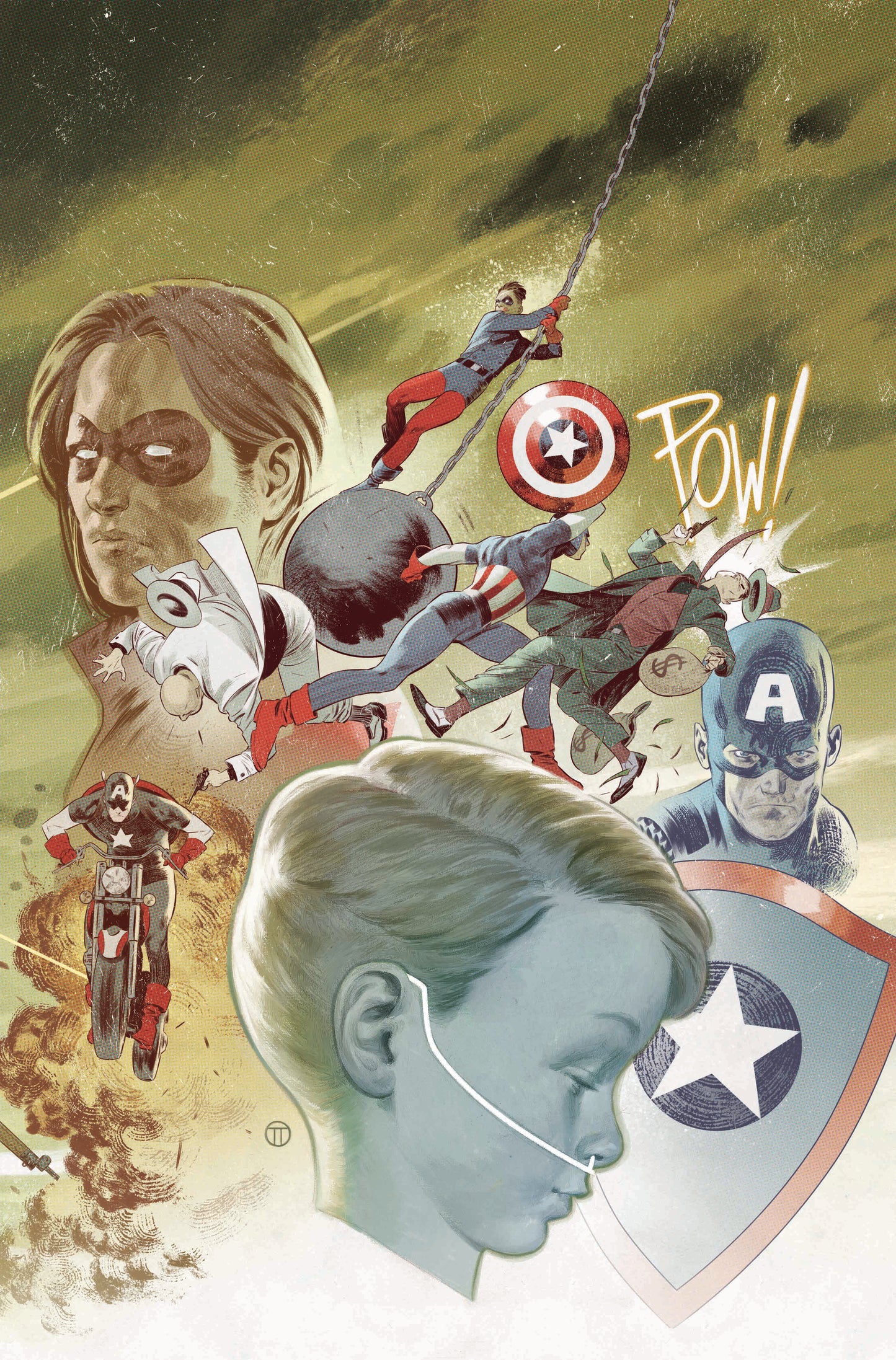 CAPTAIN AMERICA #703 TEDESCO CONNECTING VAR COVER