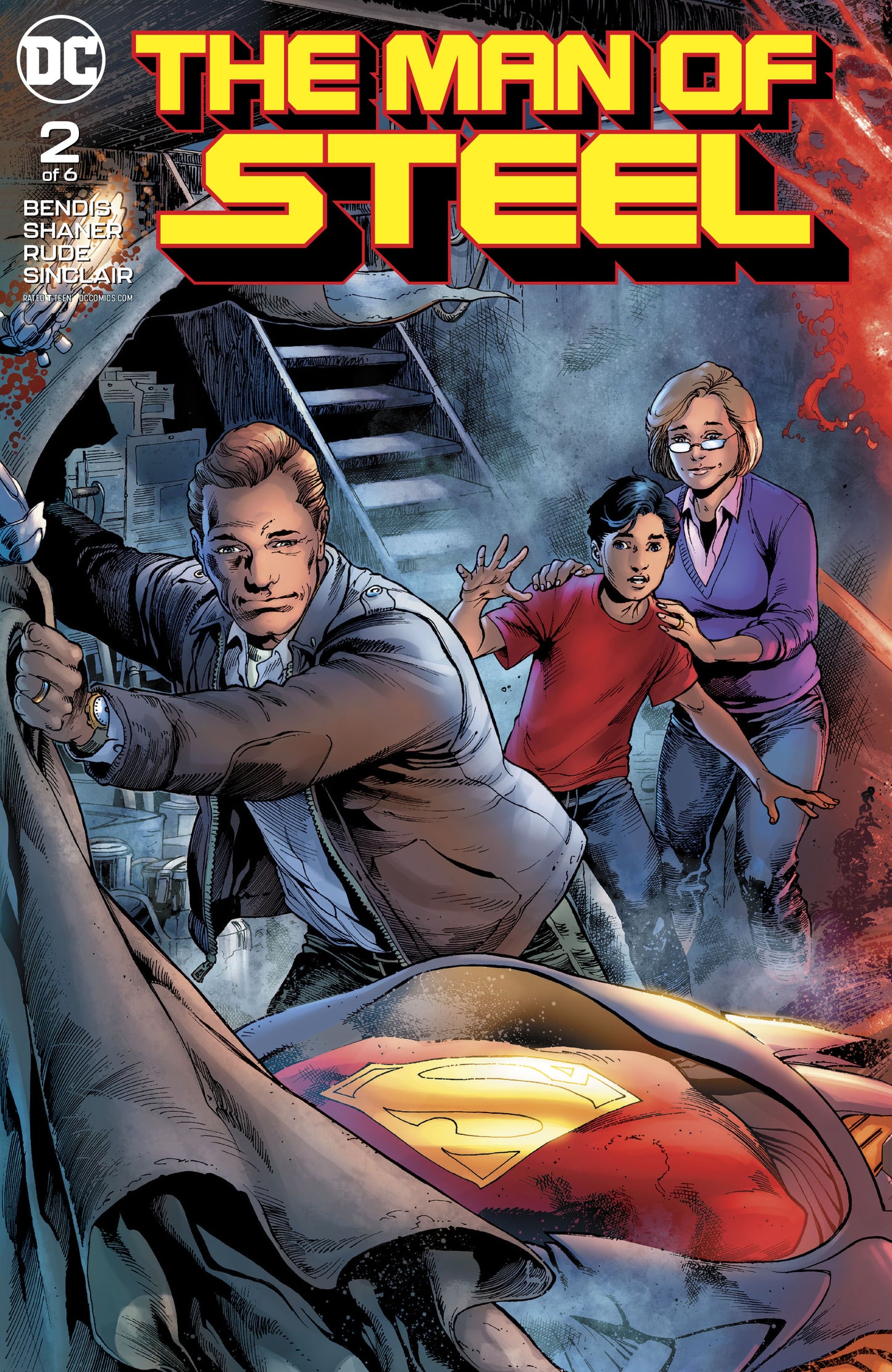 MAN OF STEEL #2 (OF 6) COVER