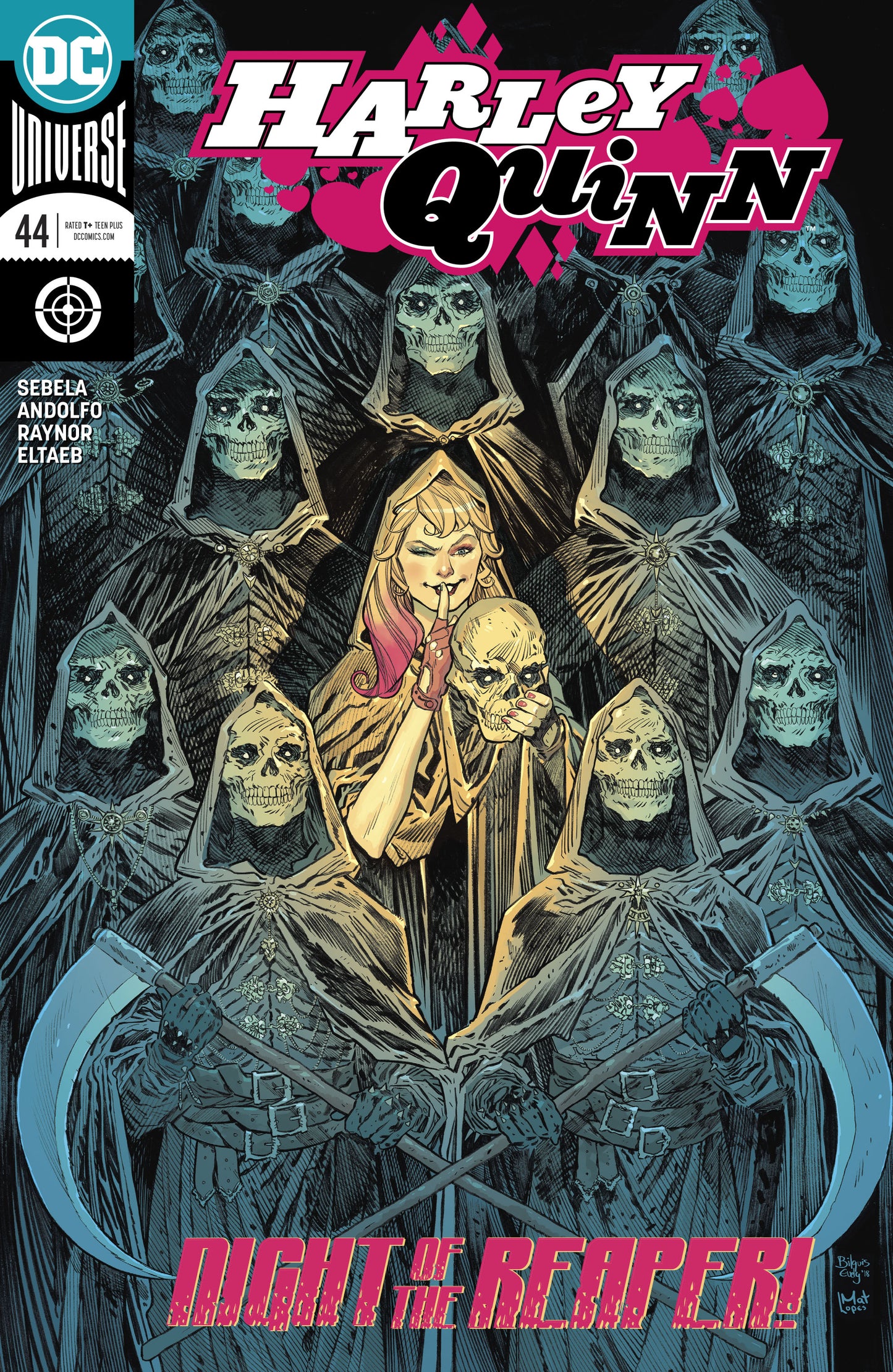 HARLEY QUINN #44 COVER