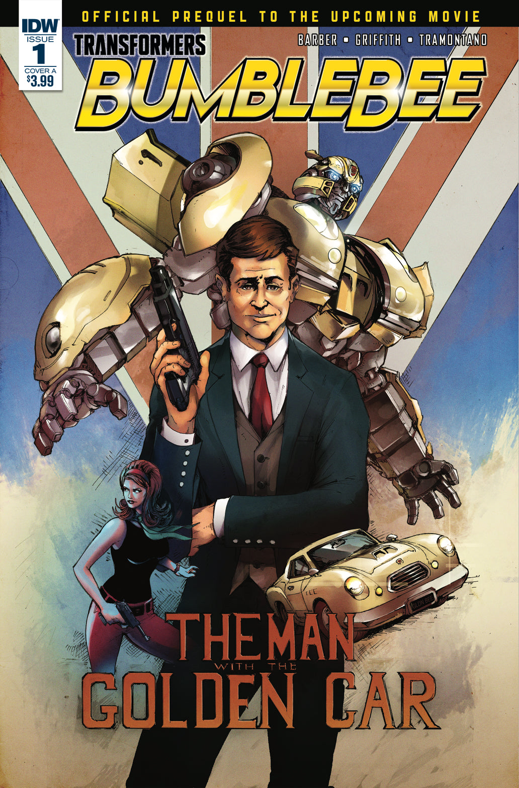 TRANSFORMERS BUMBLEBEE MOVIE PREQUEL #1 CVR A GRIFFITH COVER