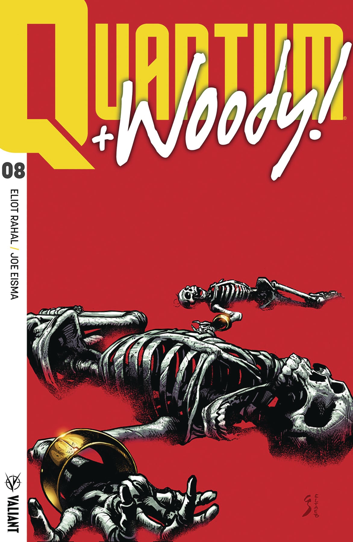 QUANTUM & WOODY (2017) #8 (NEW ARC) CVR B ULTRA FOIL SHAW COVER
