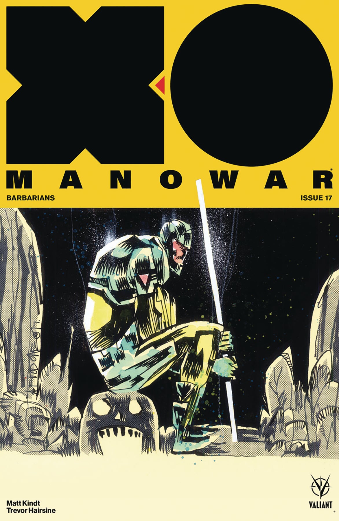 X-O MANOWAR (2017) #17 CVR B MAHFOOD COVER