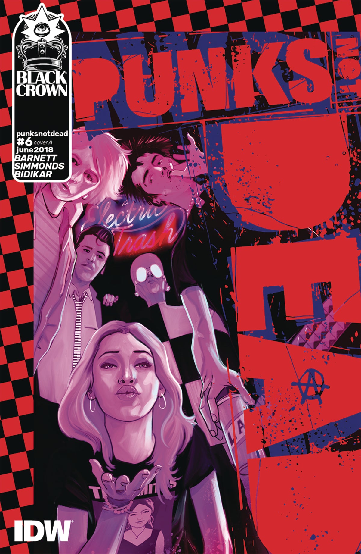 PUNKS NOT DEAD #6 CVR A SIMMONDS COVER