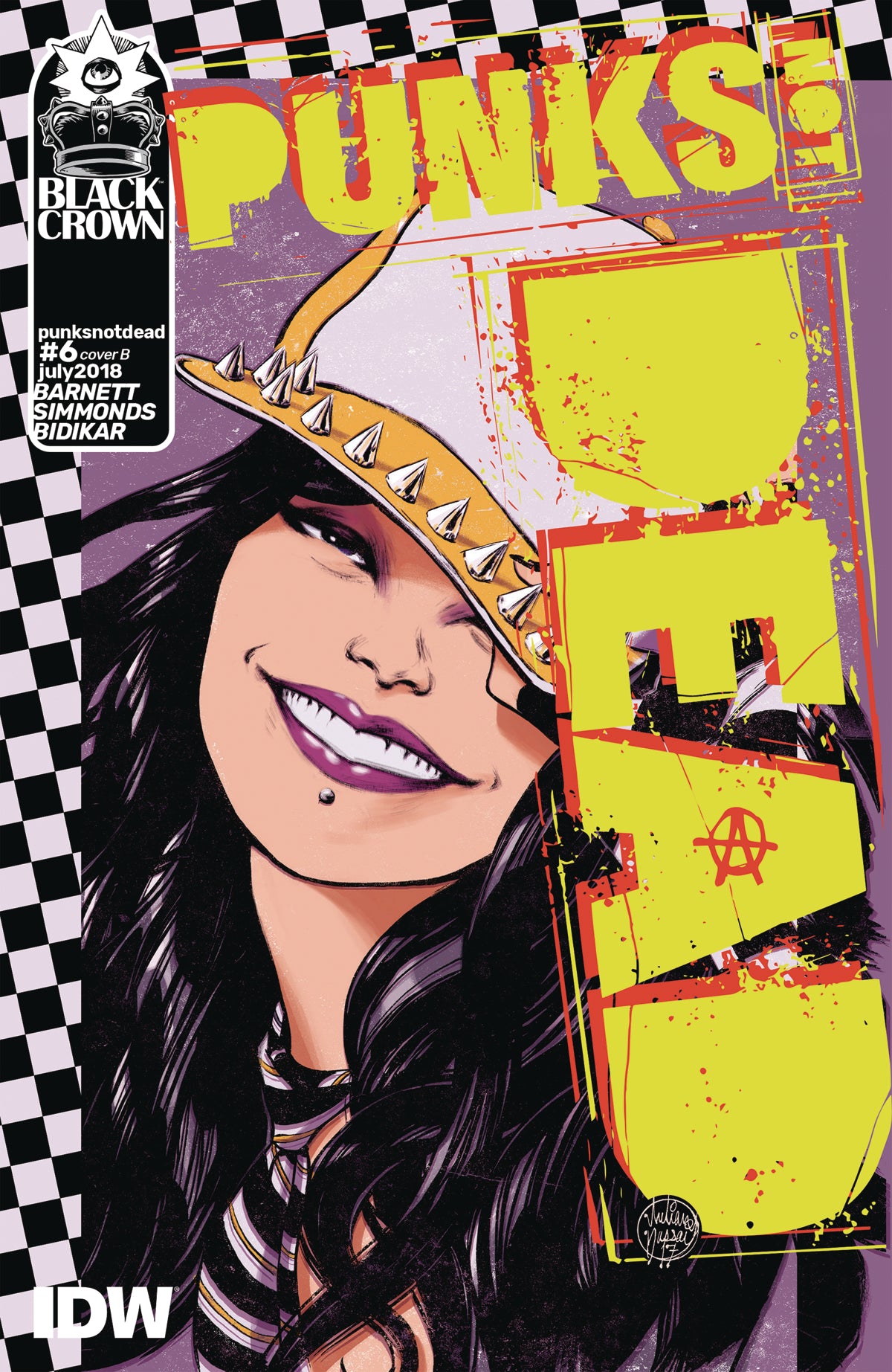 PUNKS NOT DEAD #6 CVR B DASSAI COVER