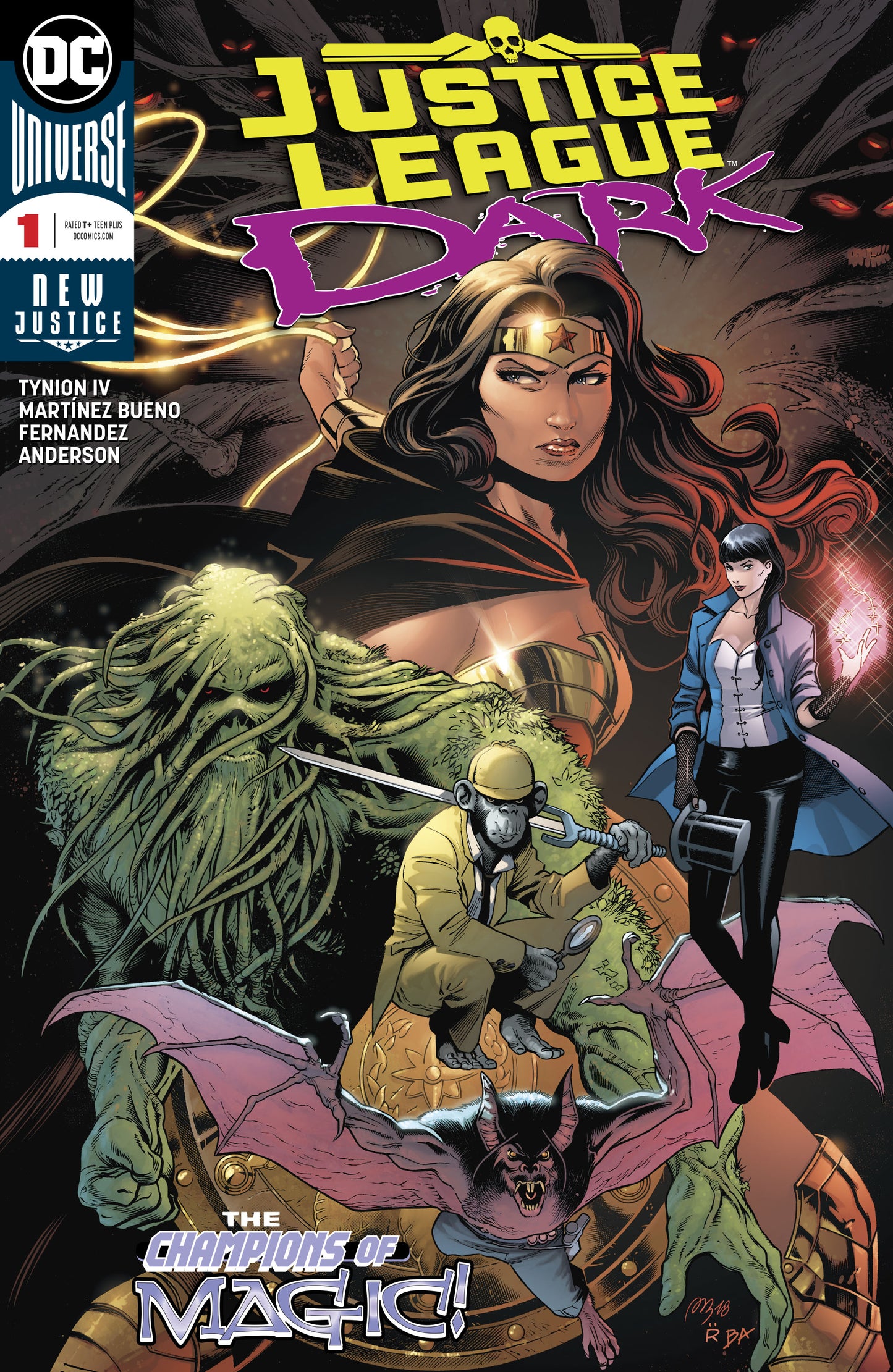 JUSTICE LEAGUE DARK #1 COVER