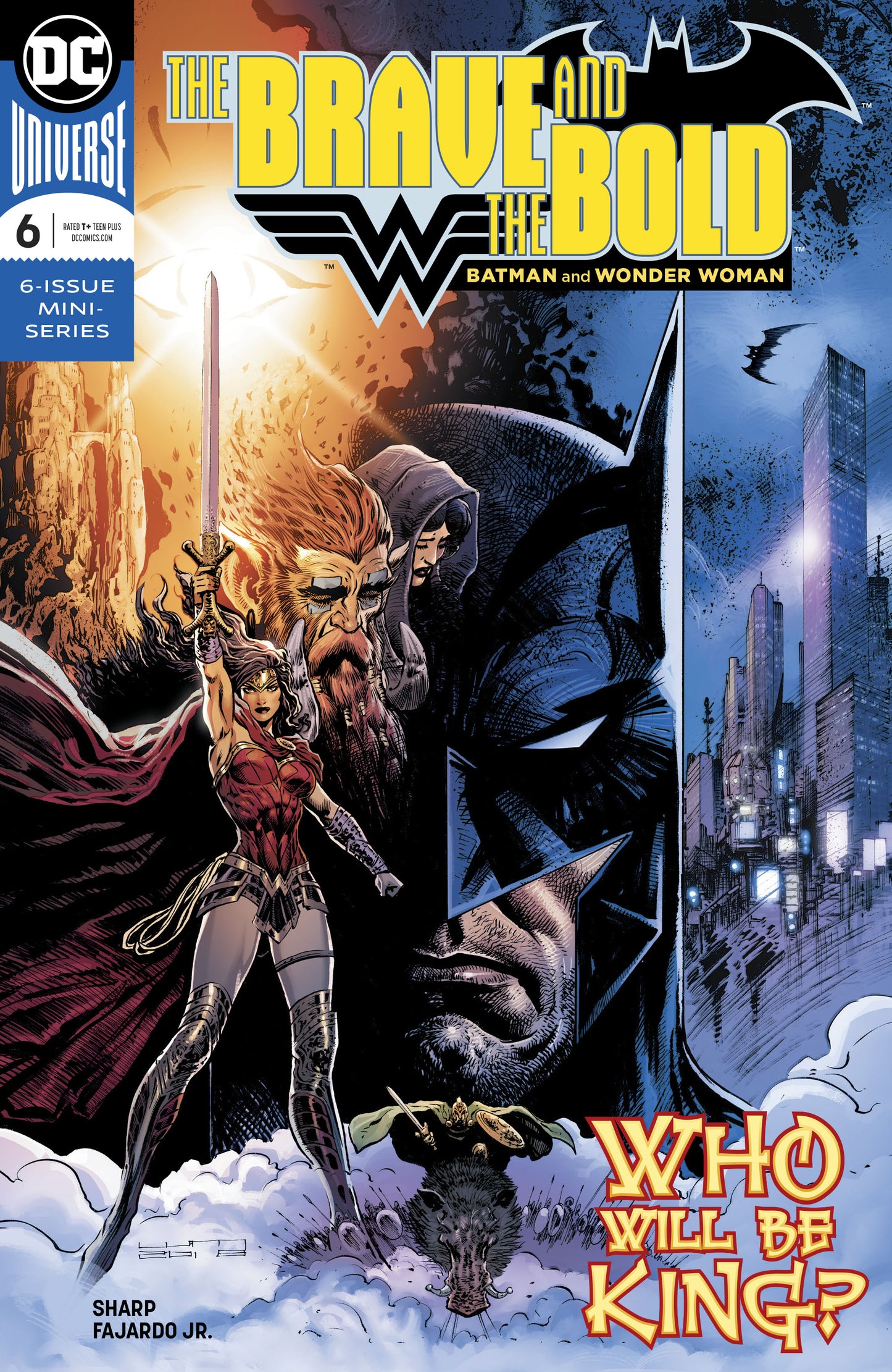 BRAVE & THE BOLD BATMAN & WONDER WOMAN #6 (OF 6) COVER