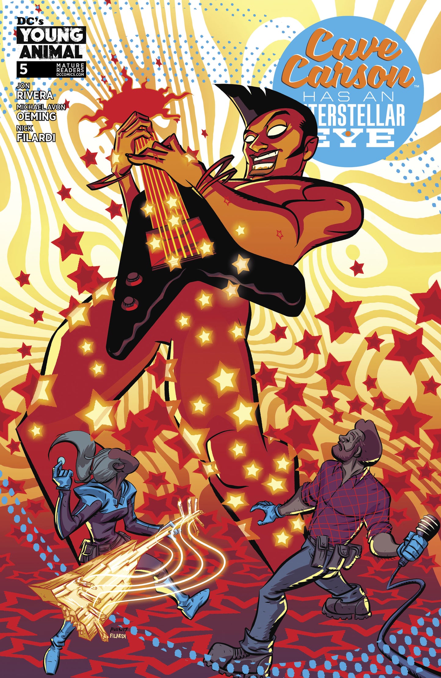 CAVE CARSON HAS AN INTERSTELLAR EYE #5 (MR) COVER