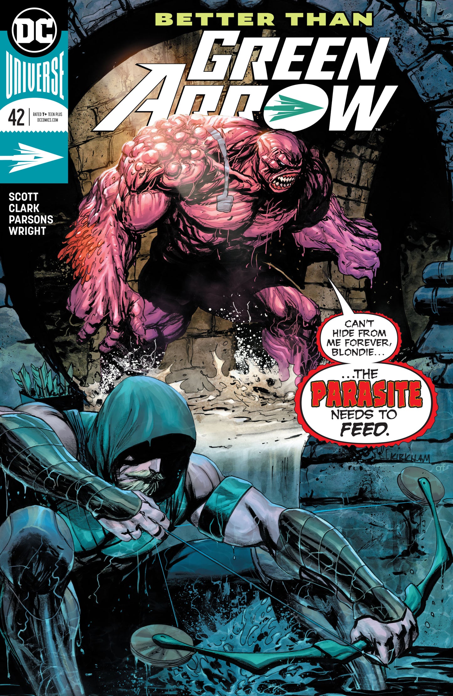 GREEN ARROW #42 COVER
