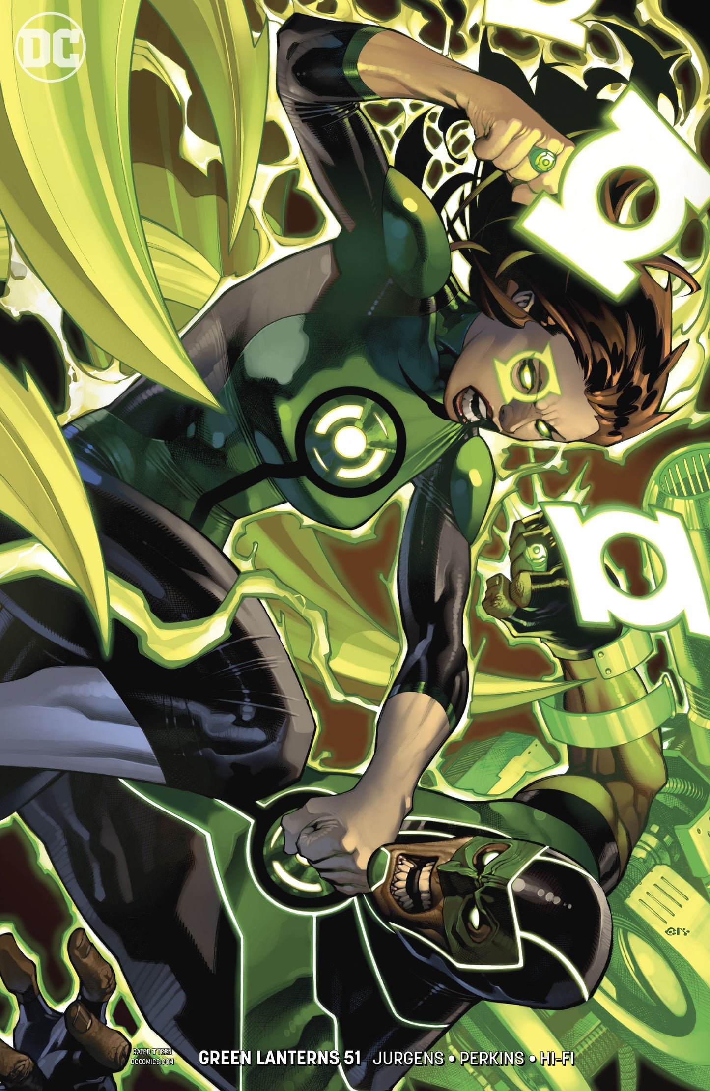 GREEN LANTERNS #51 VAR ED COVER